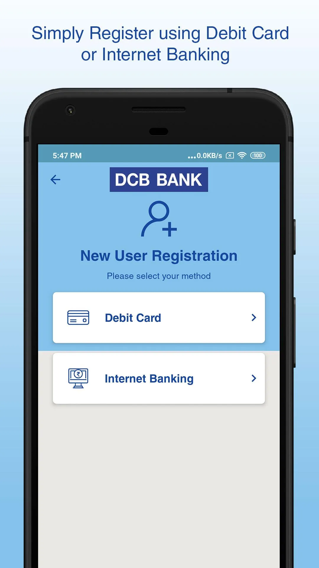 DCB Bank Mobile Banking | Indus Appstore | Screenshot