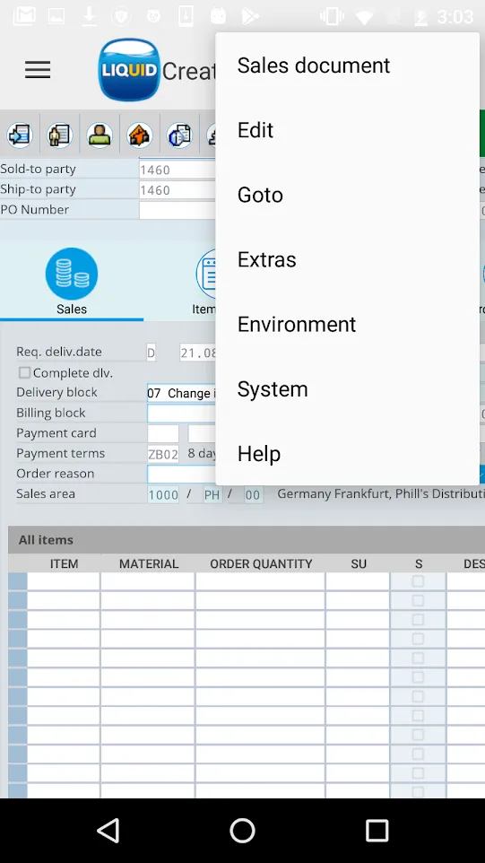 Liquid UI Client for SAP | Indus Appstore | Screenshot