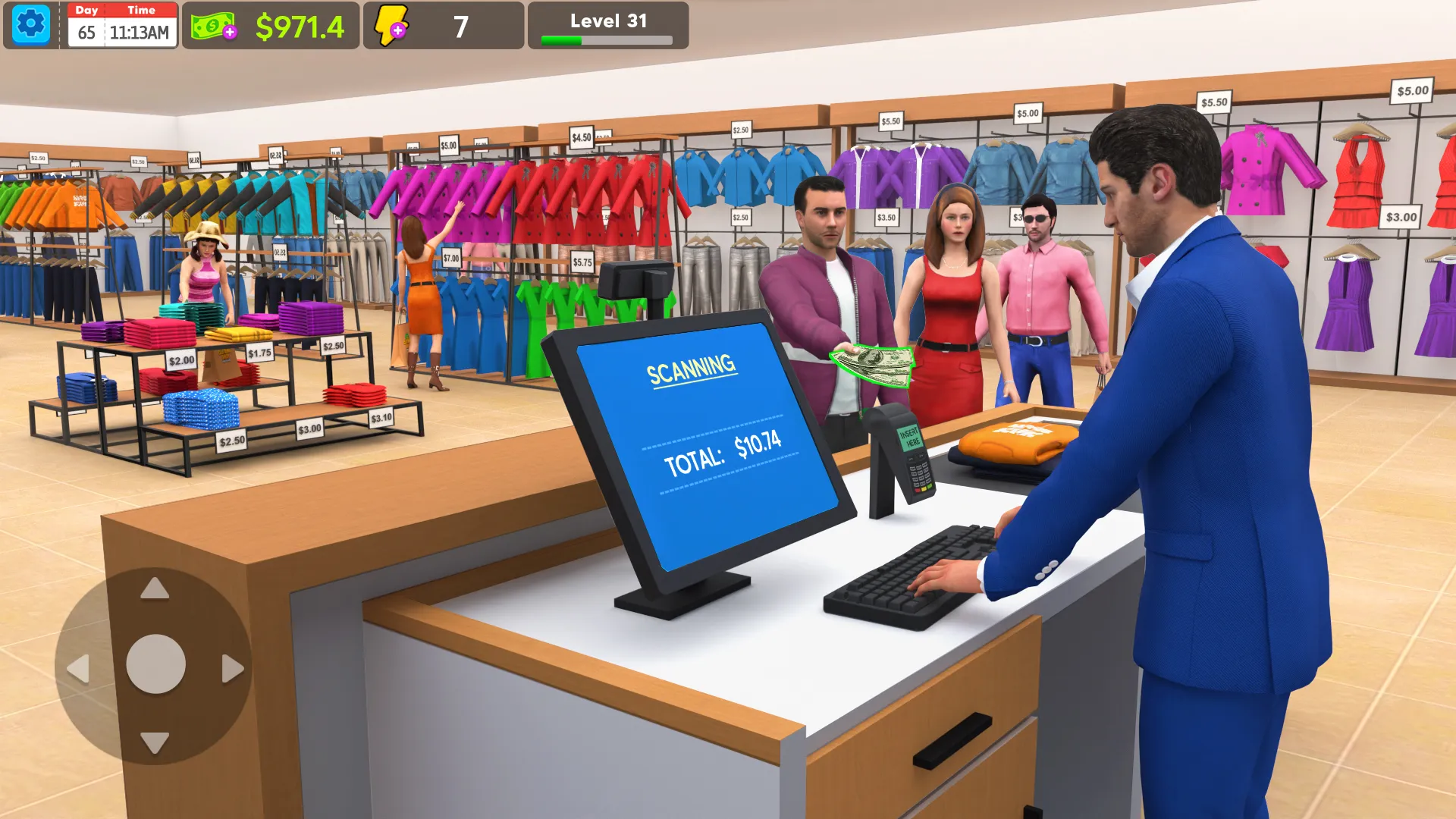 Clothing Shop - Simulator Game | Indus Appstore | Screenshot