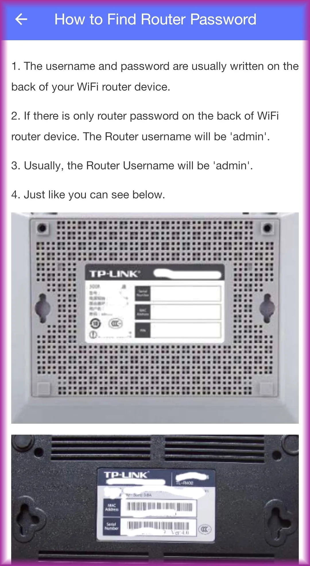 Router Admin Setup: Setup Page | Indus Appstore | Screenshot