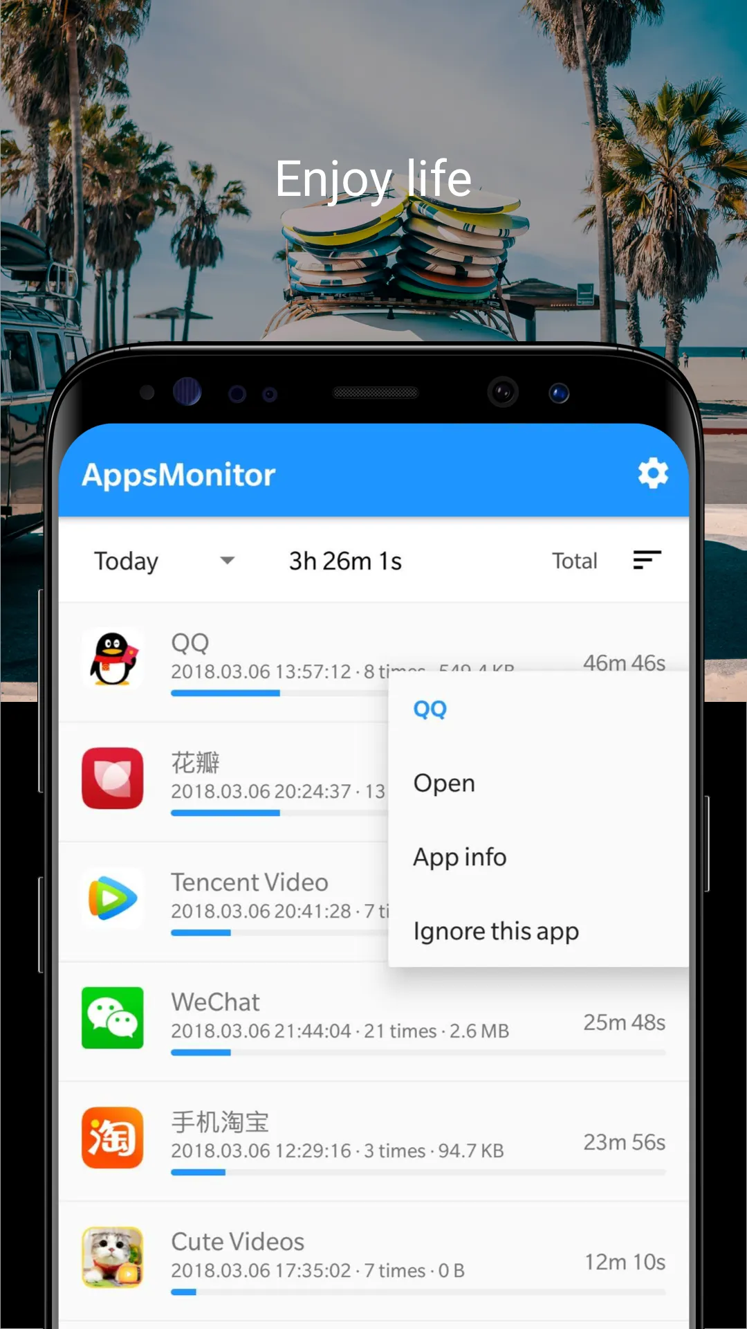 AppsMonitor -  Monitor app tim | Indus Appstore | Screenshot