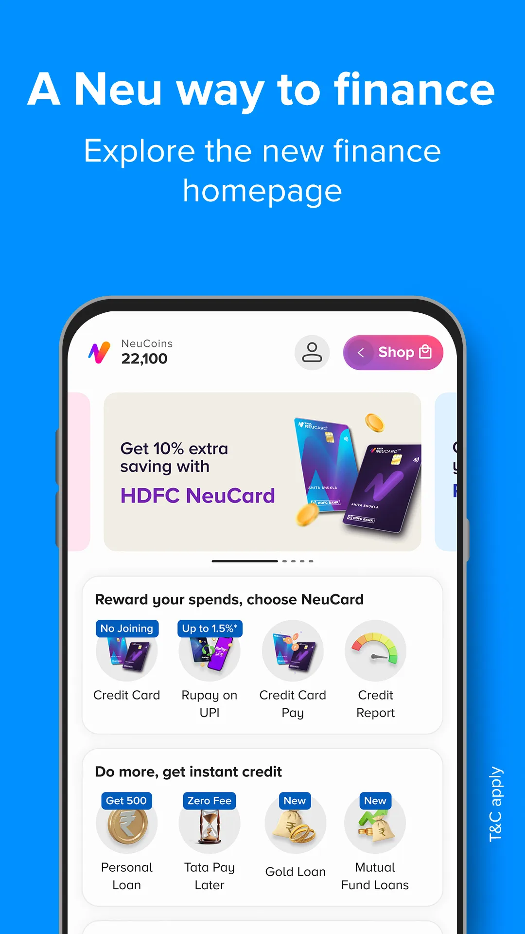Tata Neu - Shop, Travel, Pay | Indus Appstore | Screenshot