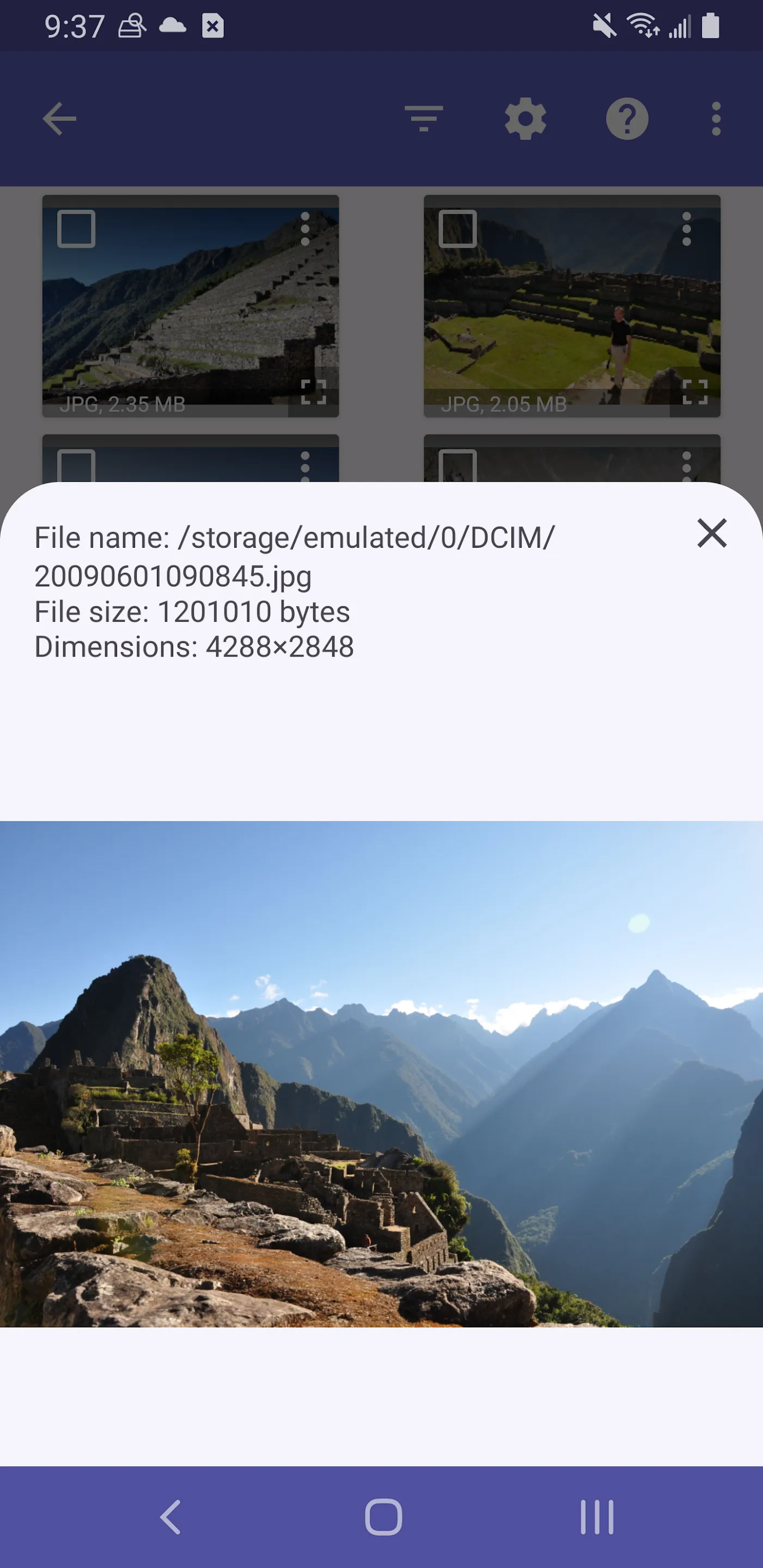 DiskDigger photo/file recovery | Indus Appstore | Screenshot