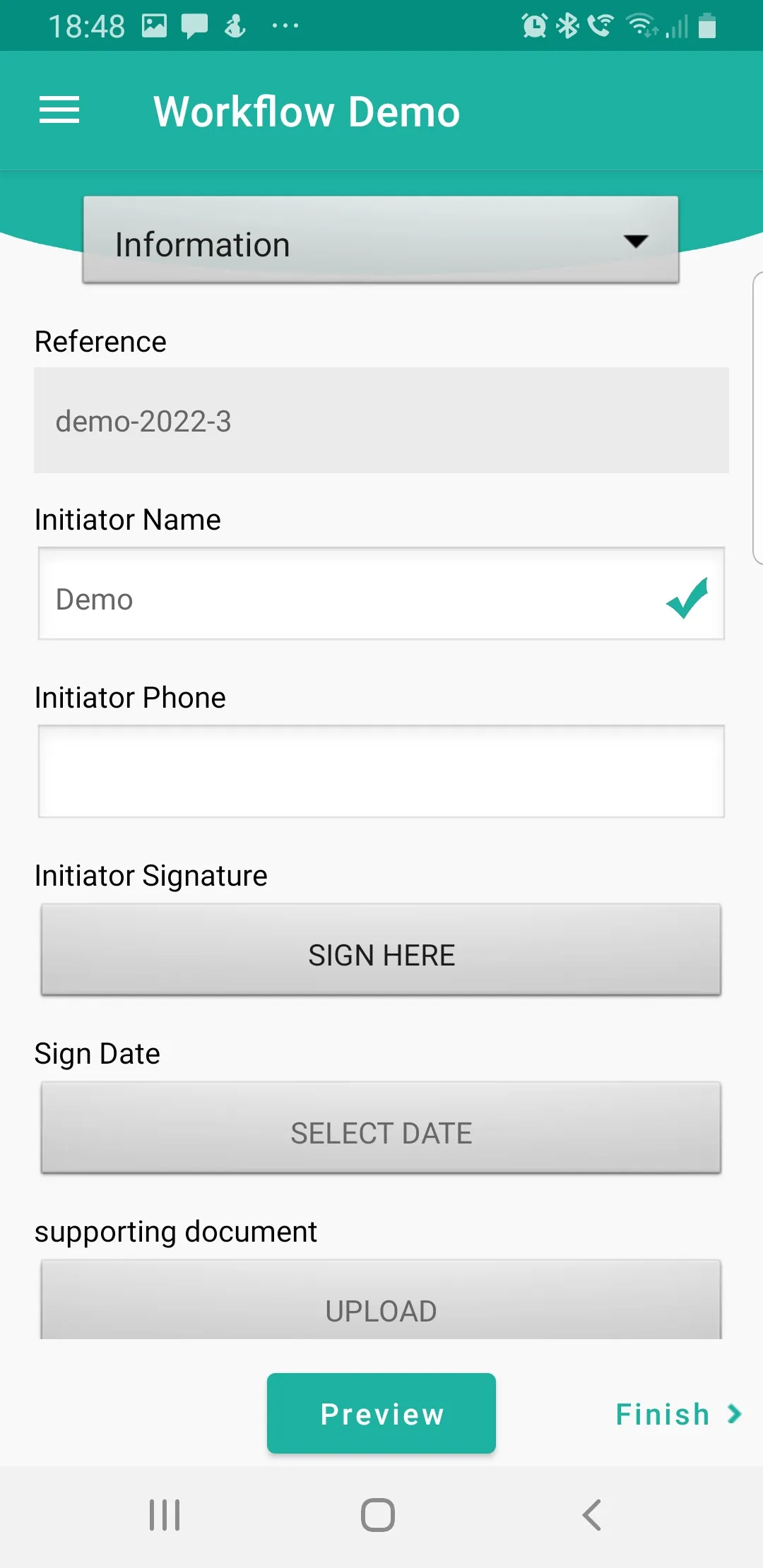 SignTech Paperless | Indus Appstore | Screenshot