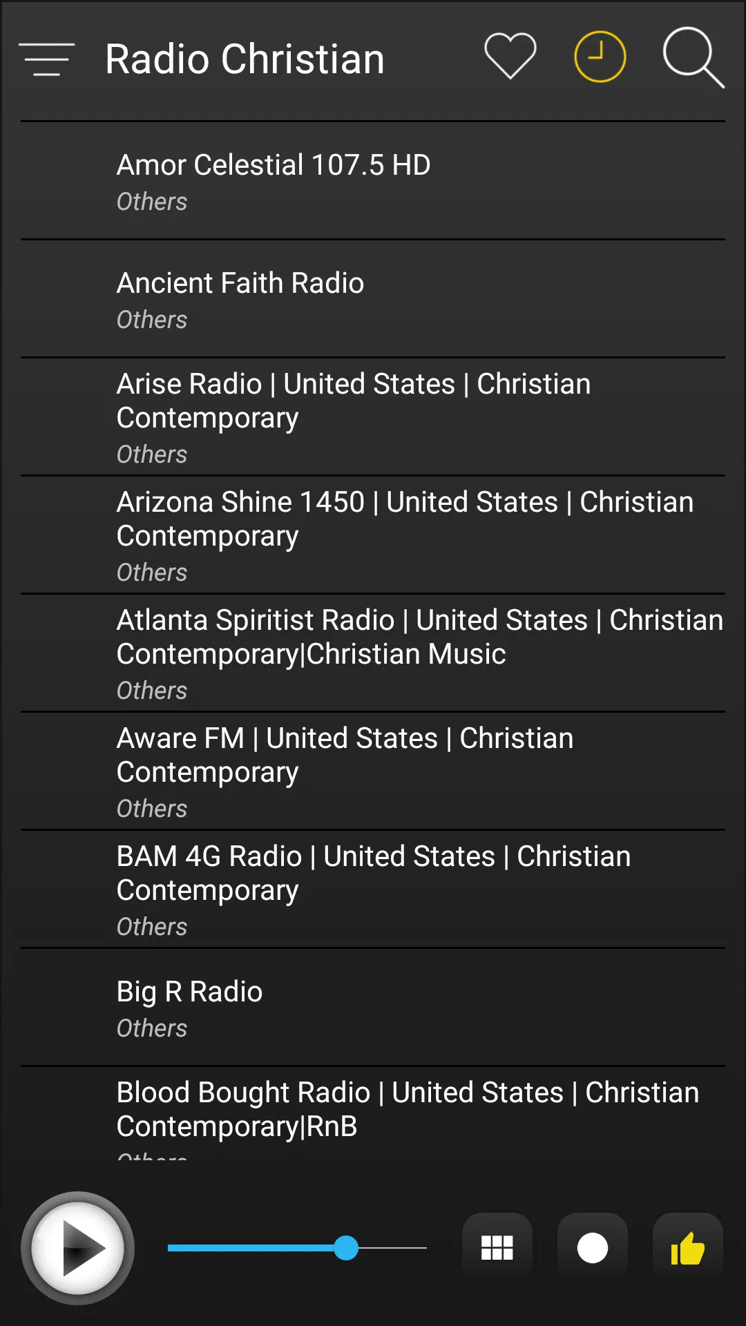 Christian Radio FM AM Music | Indus Appstore | Screenshot