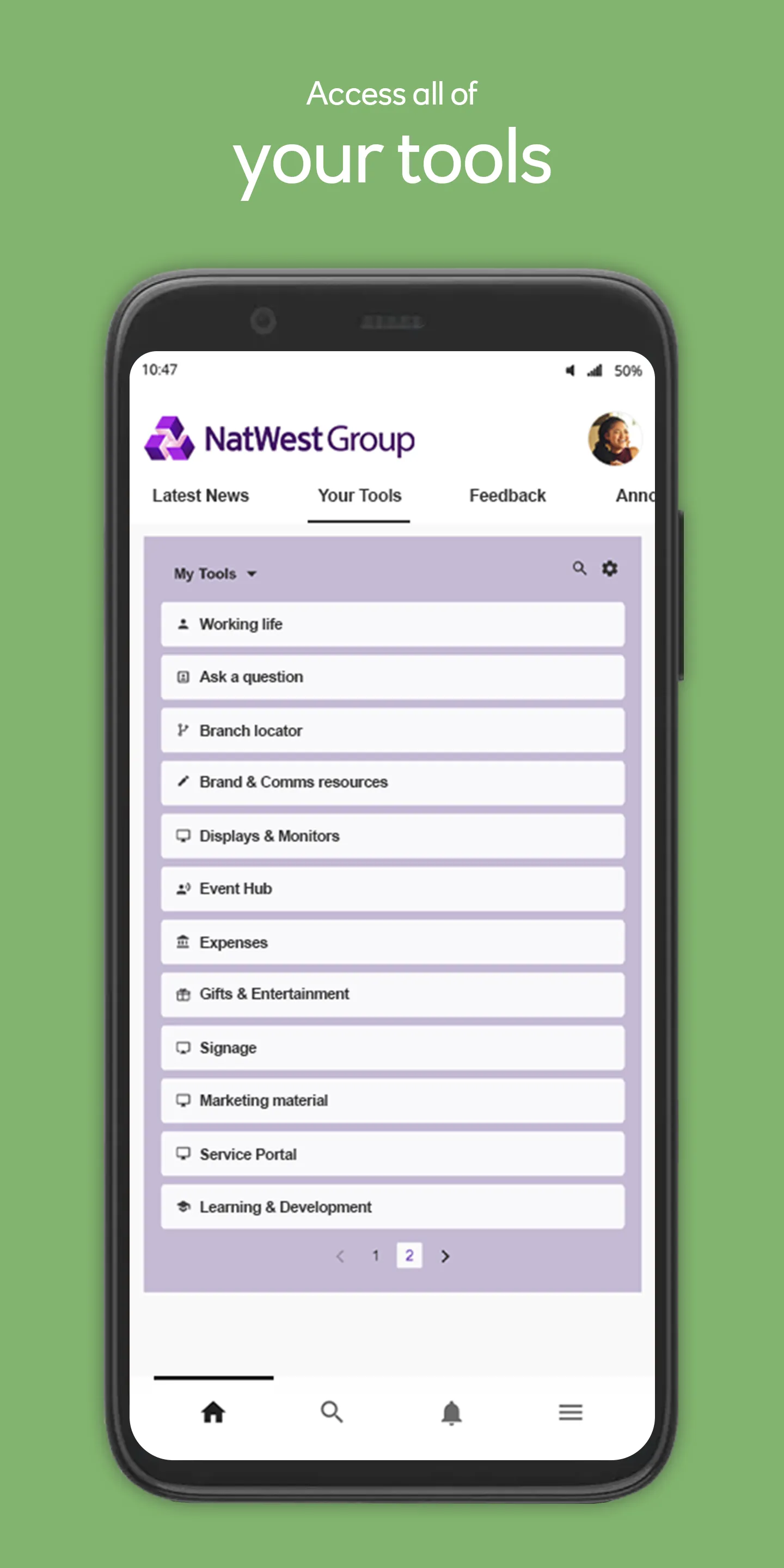 Natwest Group - Our Intranet | Indus Appstore | Screenshot