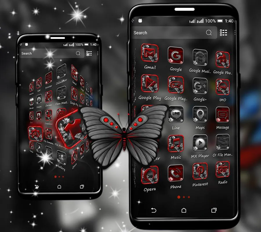 Abstract Girl Launcher Theme | Indus Appstore | Screenshot