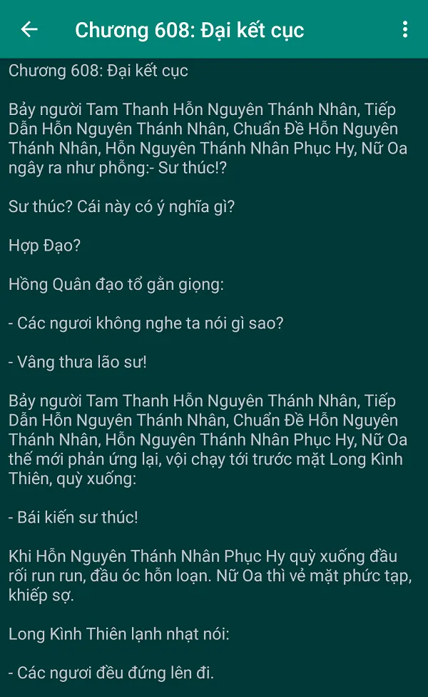 Thien ton trung sinh - Truyen | Indus Appstore | Screenshot