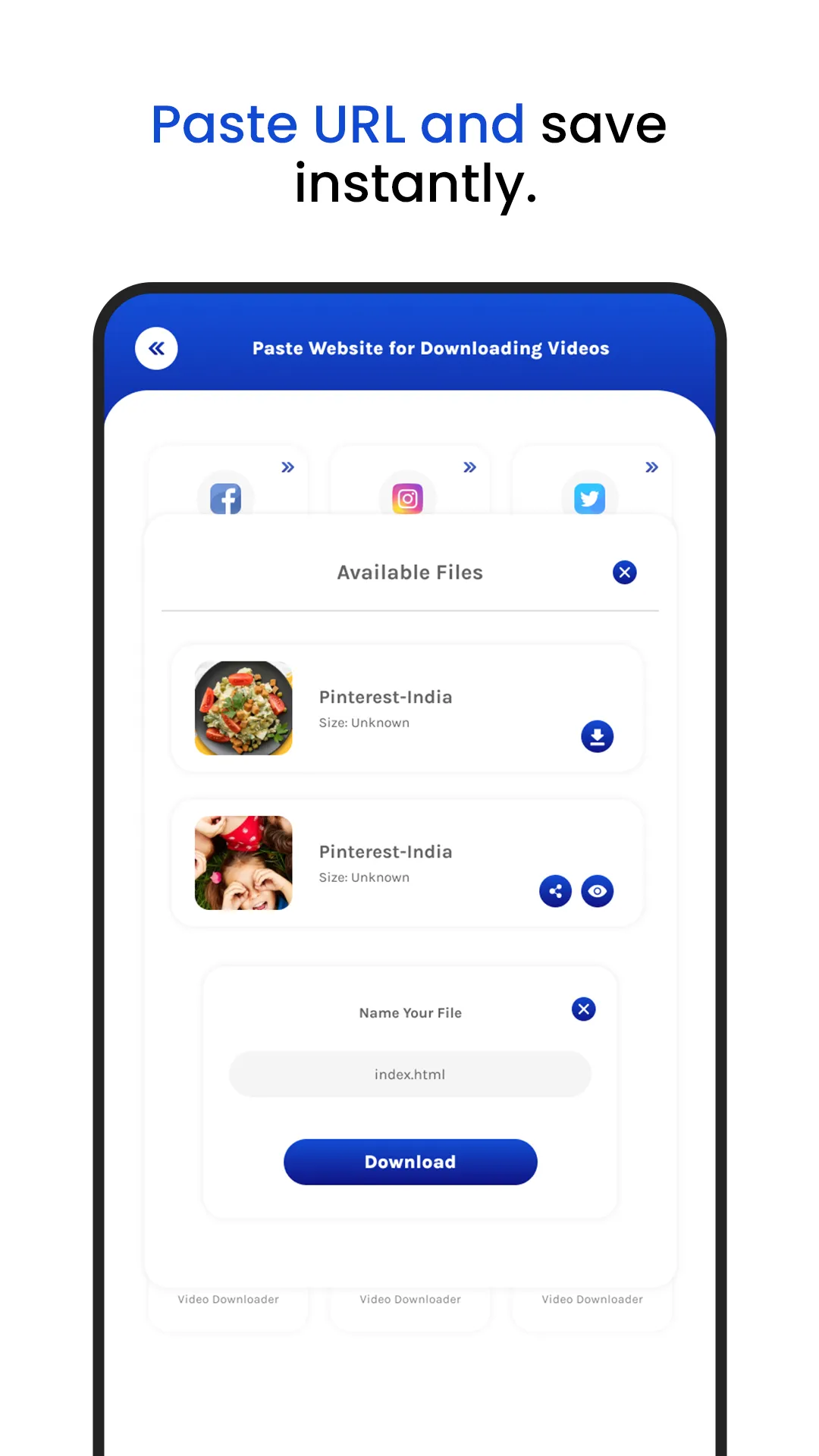 Fast - All Video Downloader | Indus Appstore | Screenshot
