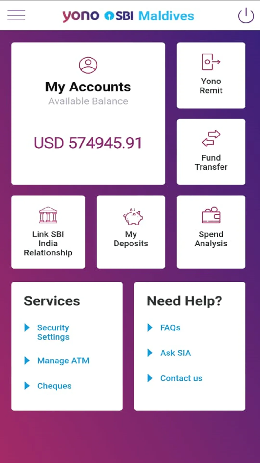 YONO SBI Maldives | Indus Appstore | Screenshot