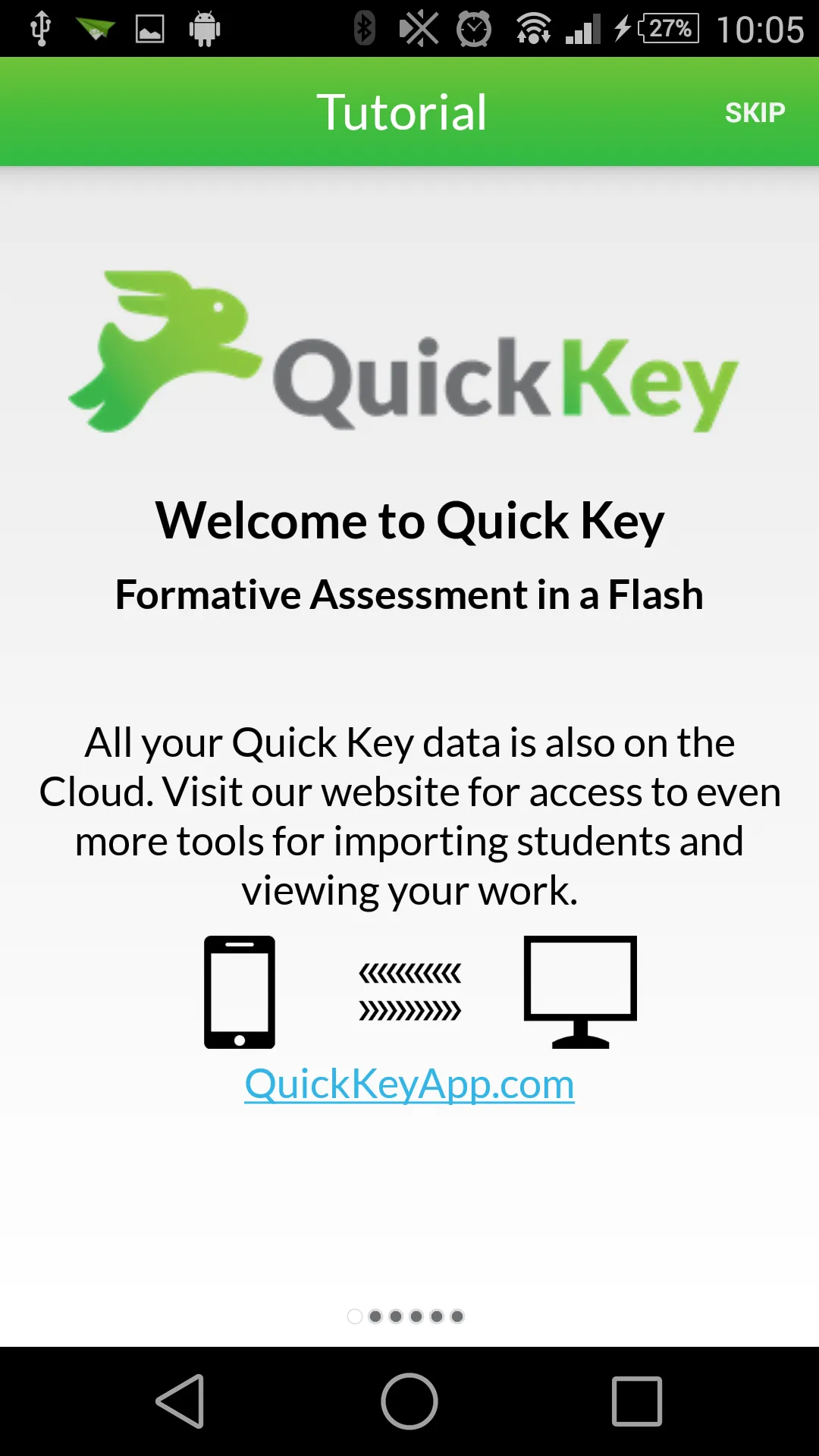 Quick Key - Mobile Grading App | Indus Appstore | Screenshot