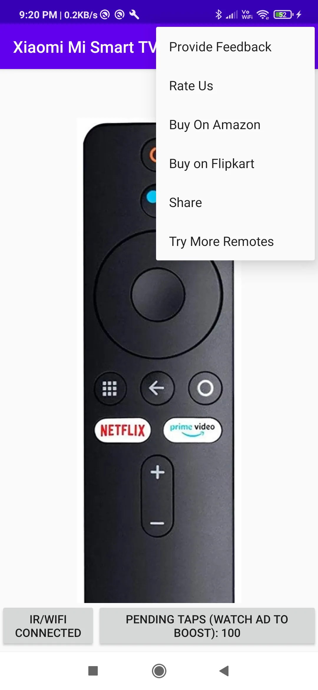 Xiaomi Mi Tv Remote | Indus Appstore | Screenshot