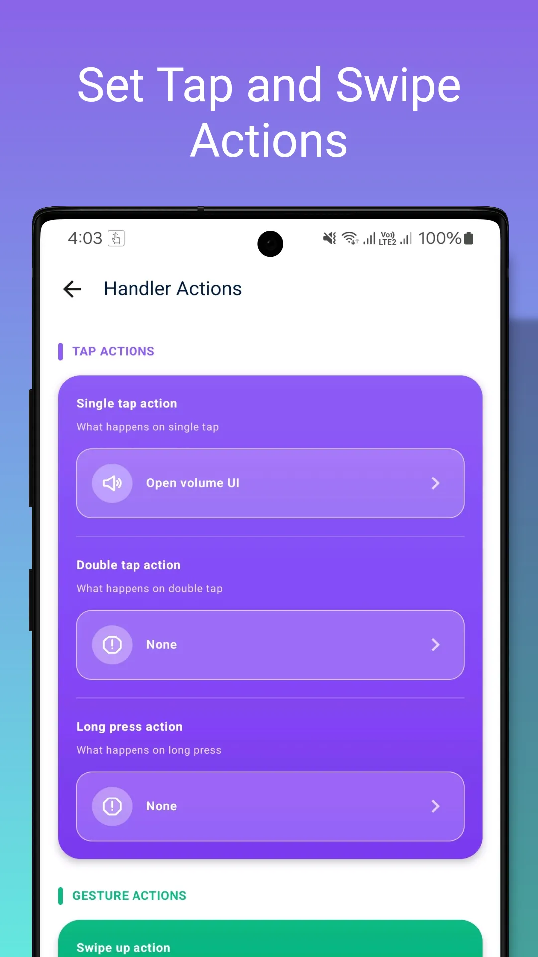 Gesture Volume | Indus Appstore | Screenshot