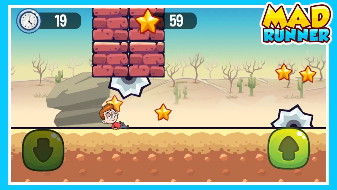 Mad Runner : Wonder Boy | Indus Appstore | Screenshot