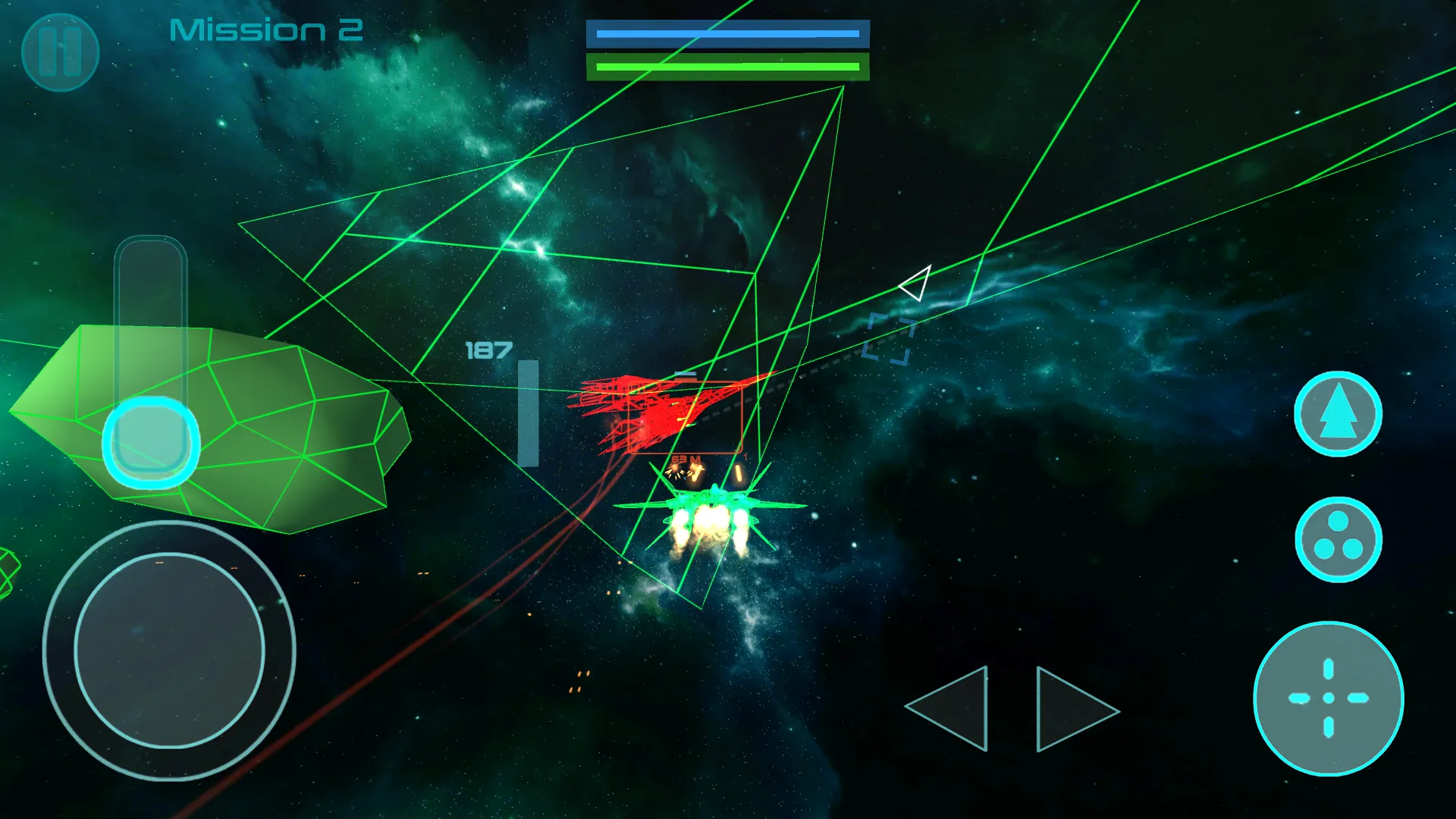 Stickman Space Fighter | Indus Appstore | Screenshot