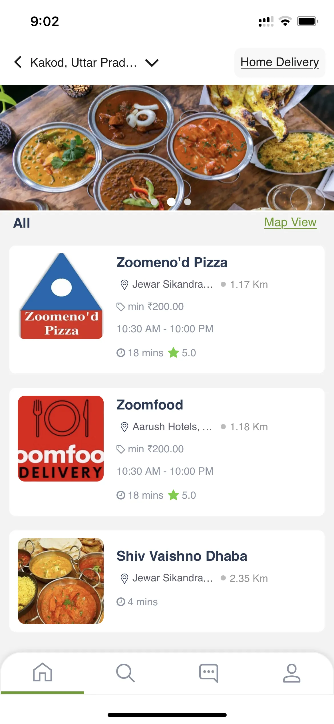 Zoomfood | Indus Appstore | Screenshot