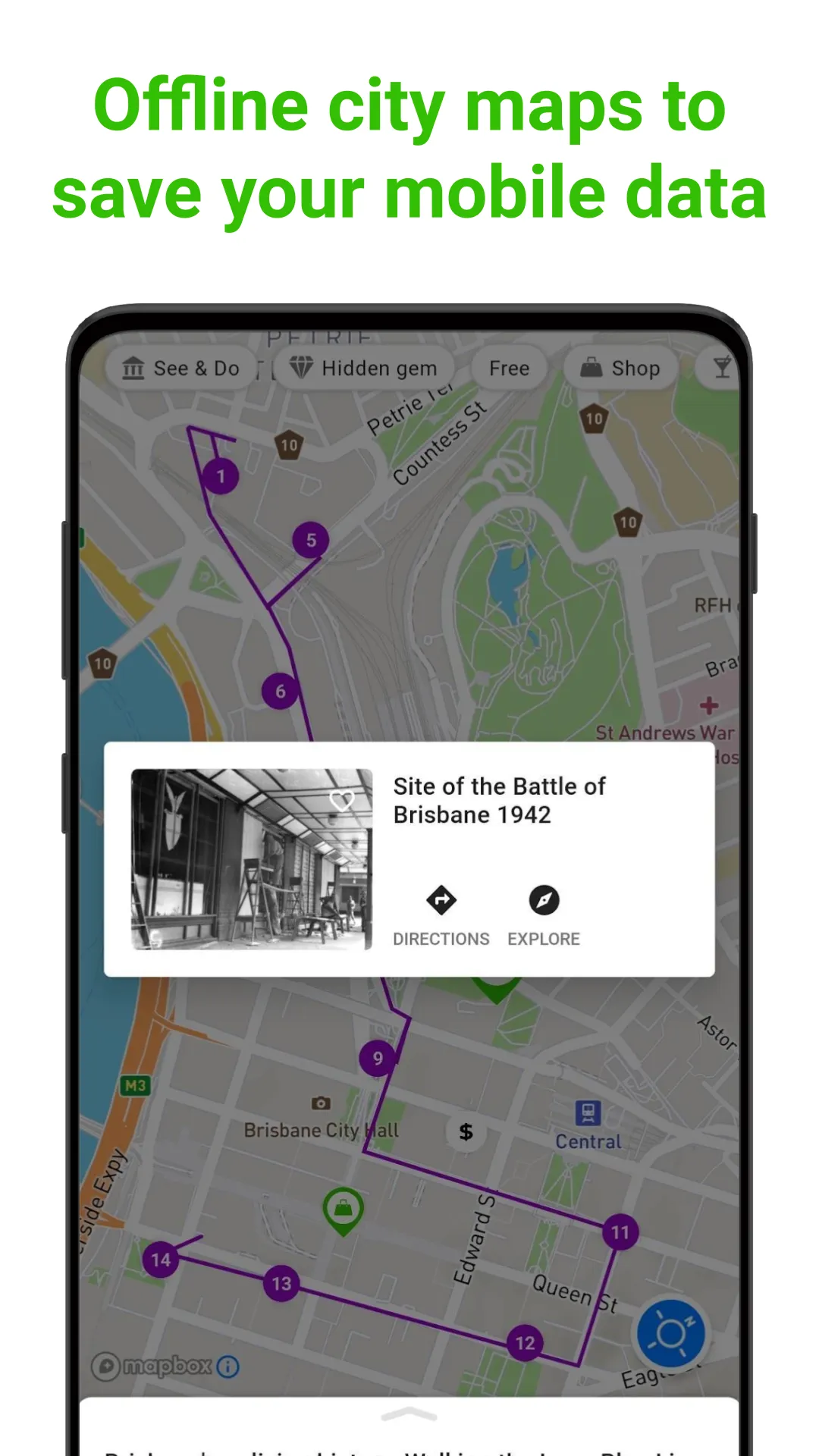 Brisbane Tour Guide:SmartGuide | Indus Appstore | Screenshot