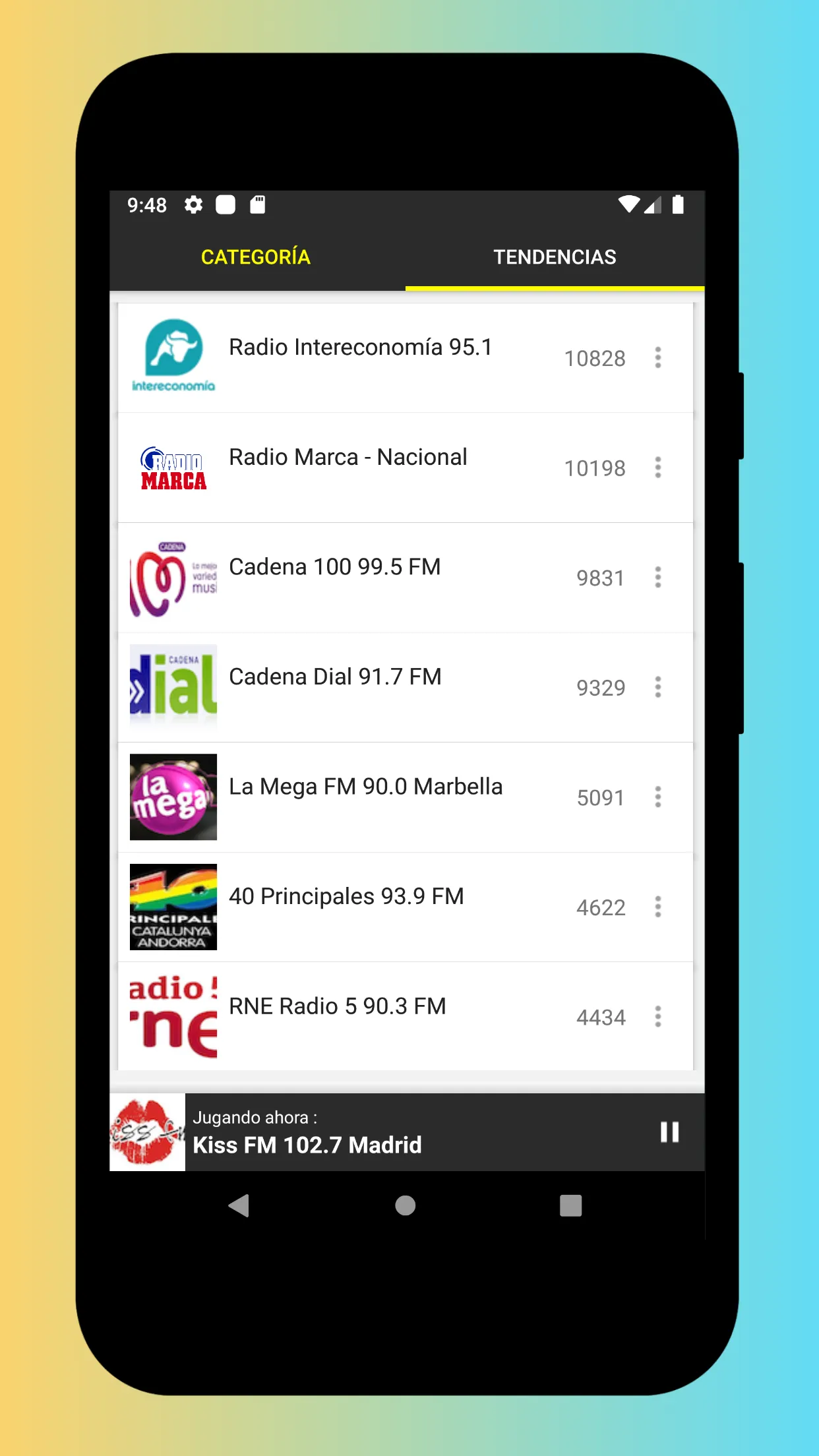 Radio Spain - Radio Spain FM | Indus Appstore | Screenshot