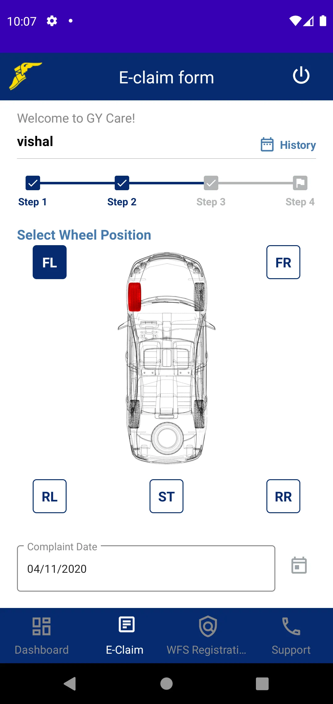 Goodyear Care | Indus Appstore | Screenshot