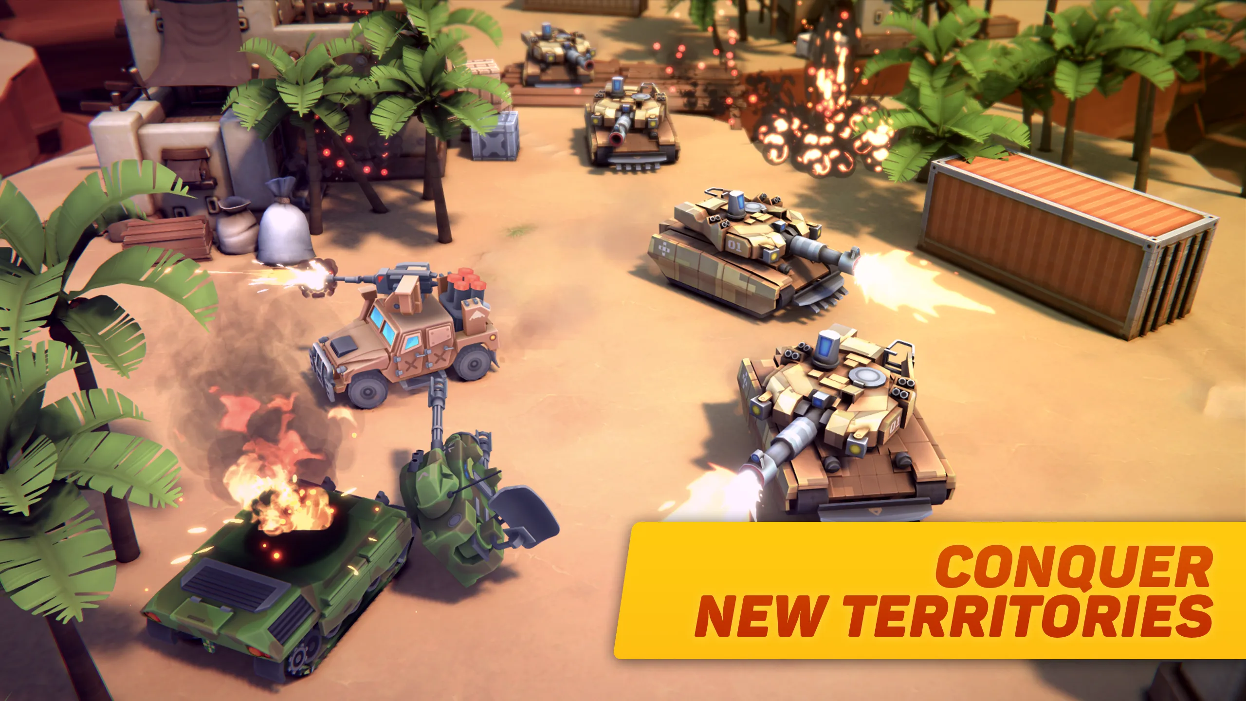 Tank Domination - 5v5 arena | Indus Appstore | Screenshot