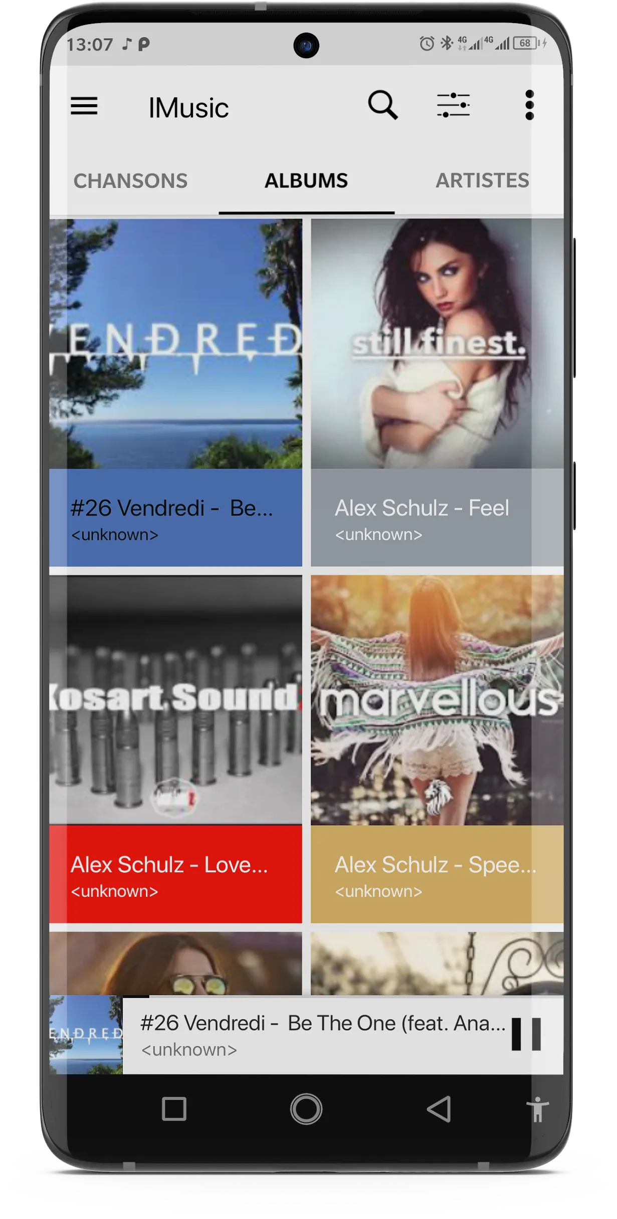 IMusic - Sleek Music Player | Indus Appstore | Screenshot