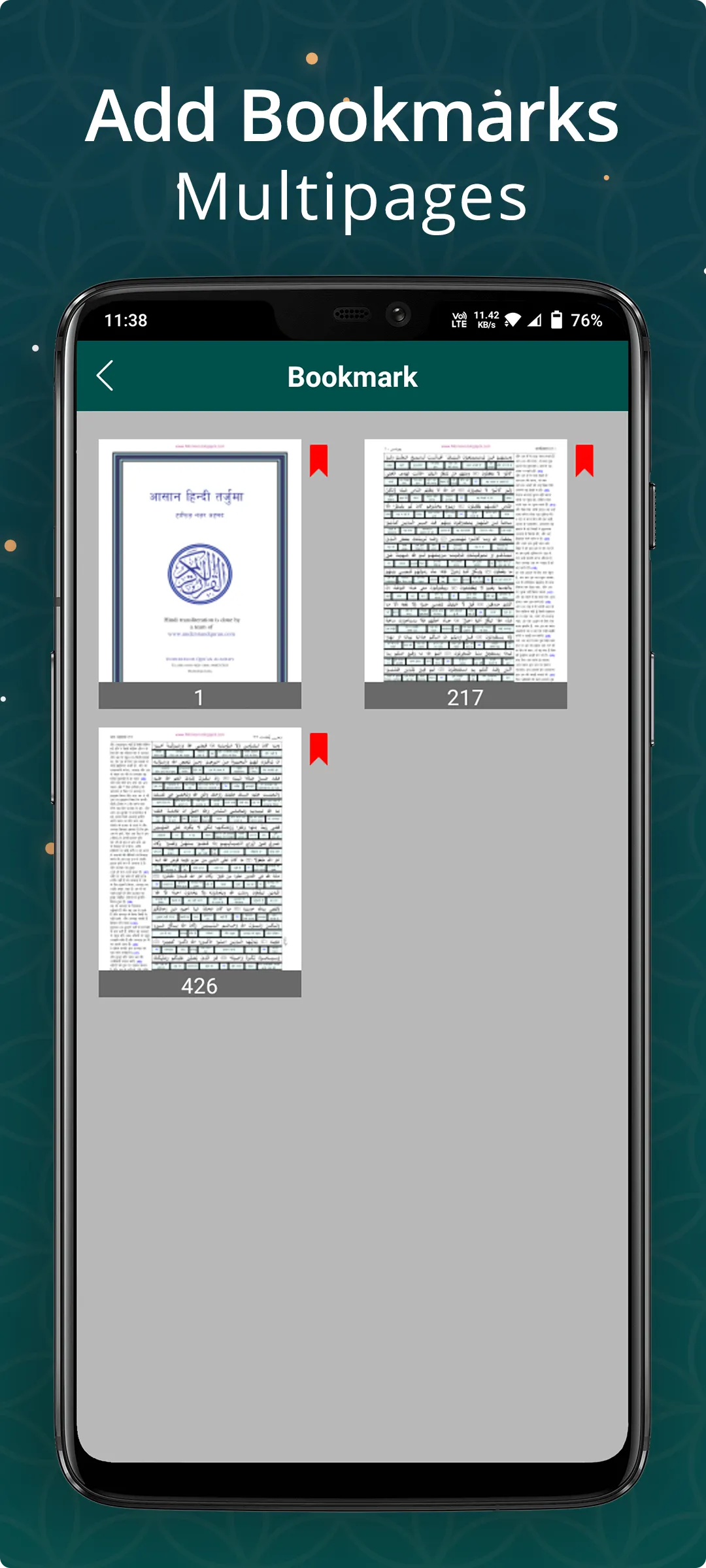 Hindi Quran Sharif With Arabic | Indus Appstore | Screenshot