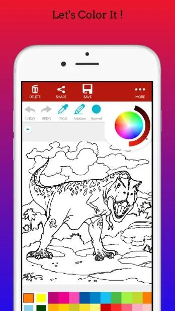 Beast Dinosaur Coloring Book | Indus Appstore | Screenshot