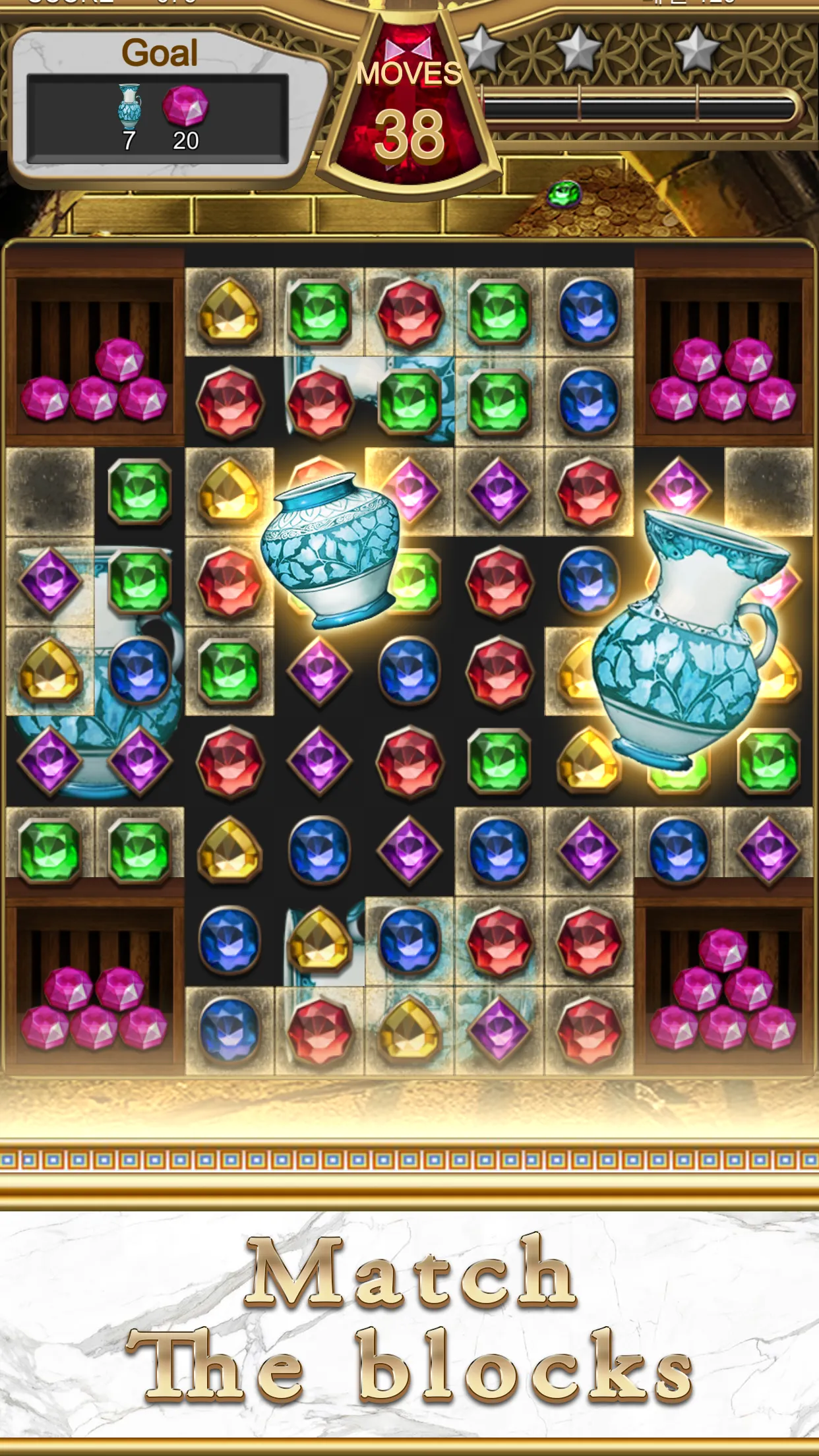 Jewels Magic Lamp : Match 3 | Indus Appstore | Screenshot