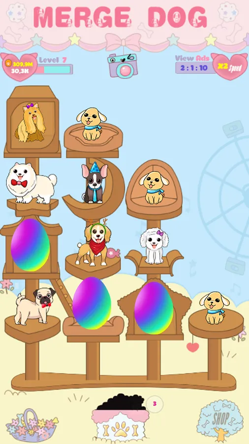 Merge Dog - Virtual Pet Game | Indus Appstore | Screenshot