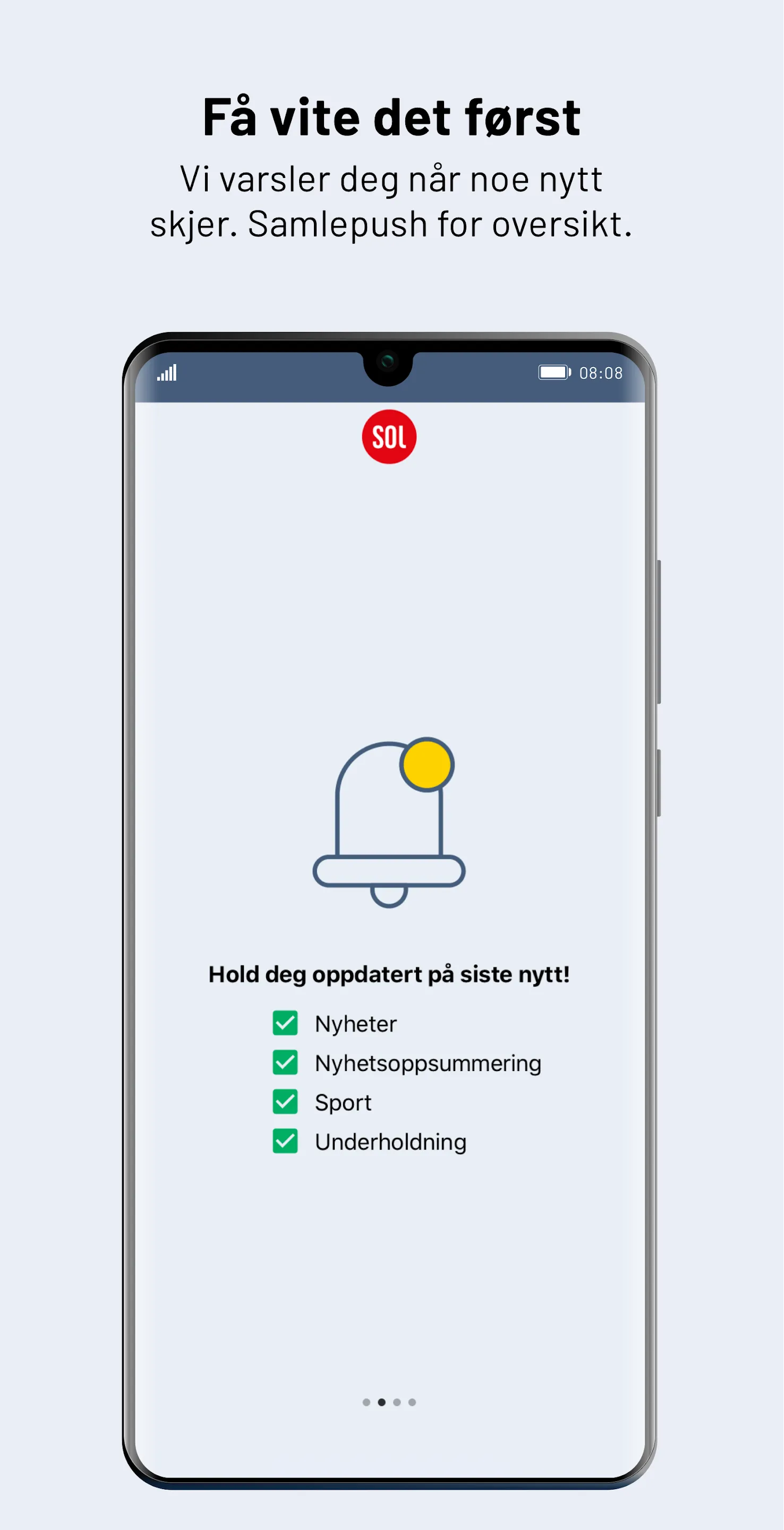 Sol.no - Nyheter | Indus Appstore | Screenshot