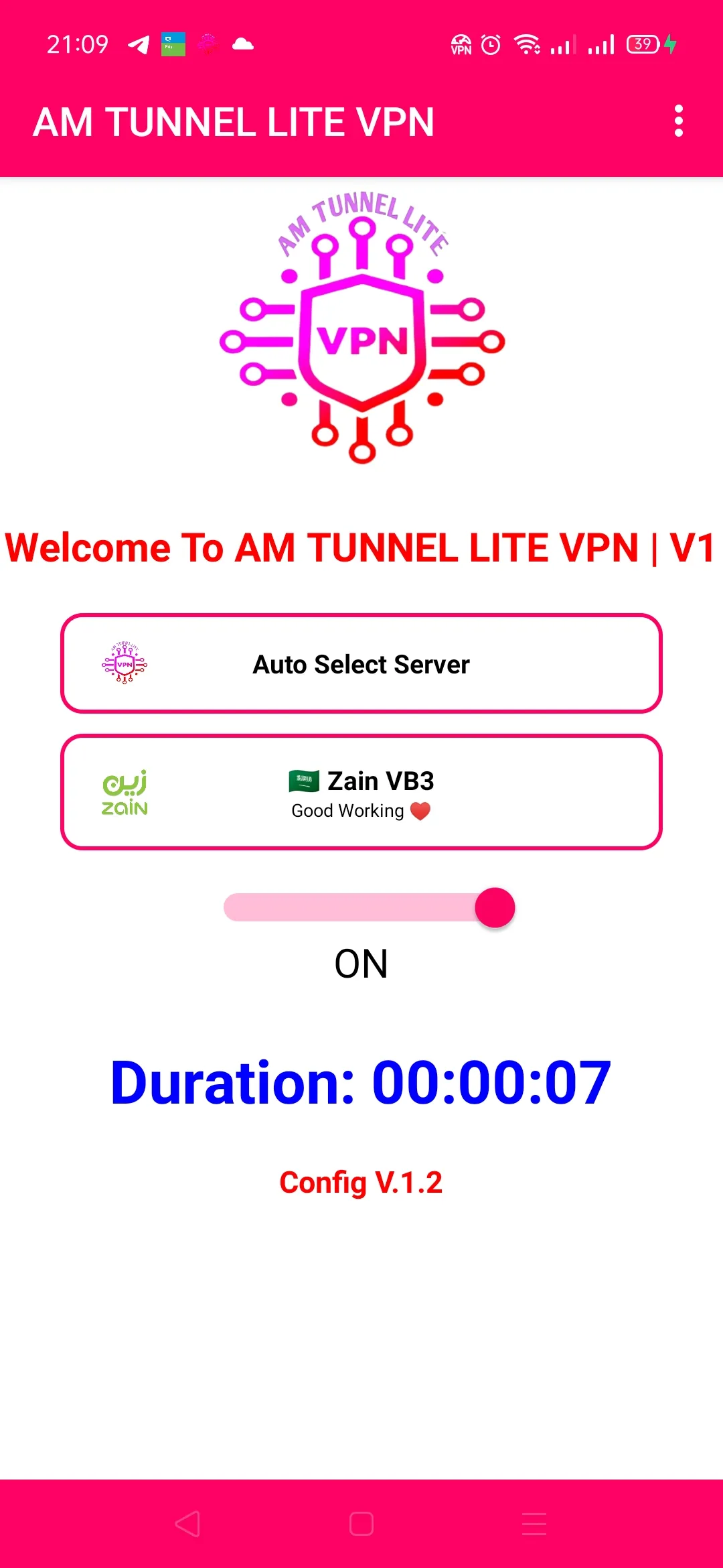 AM TUNNEL LITE VPN | Indus Appstore | Screenshot