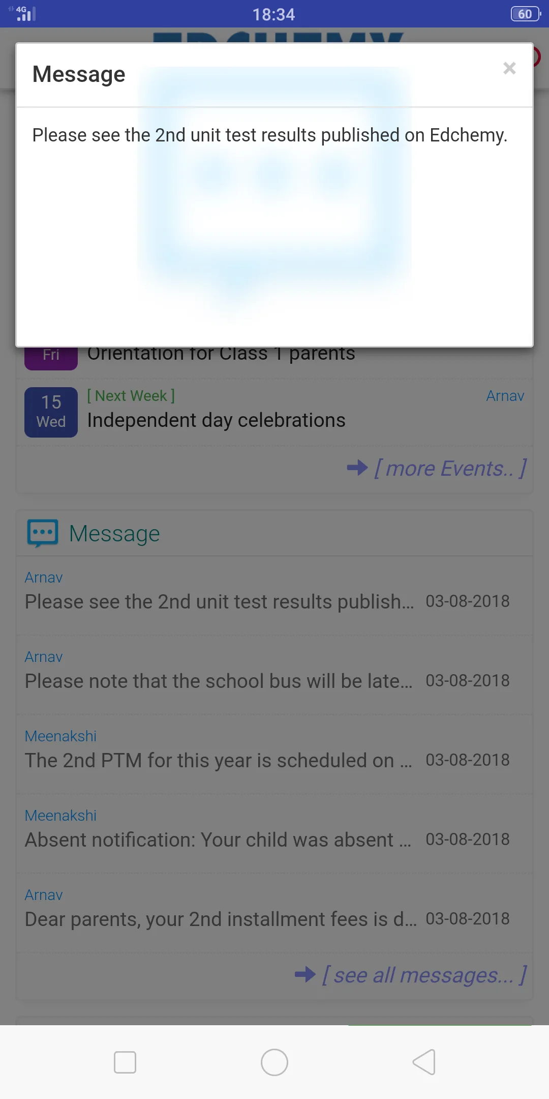 Capitol Public School Edchemy | Indus Appstore | Screenshot