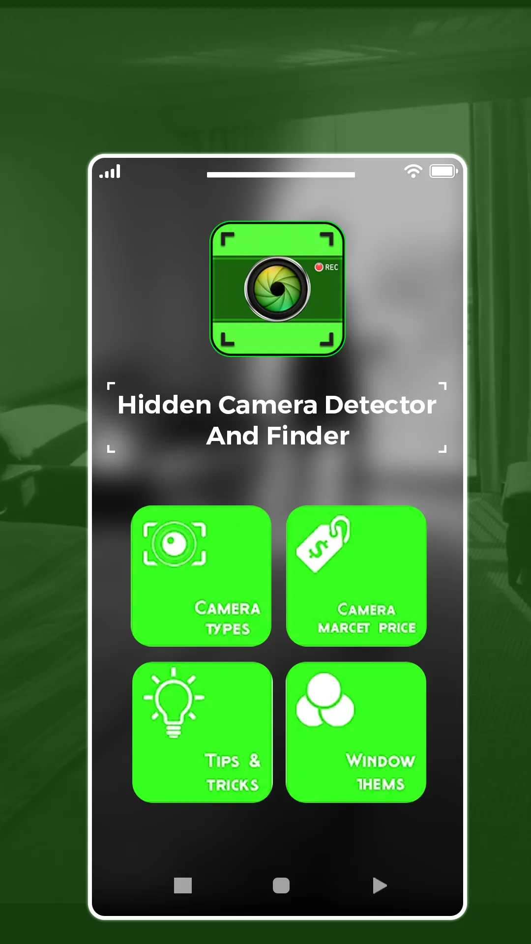 Secret camera detector &finder | Indus Appstore | Screenshot