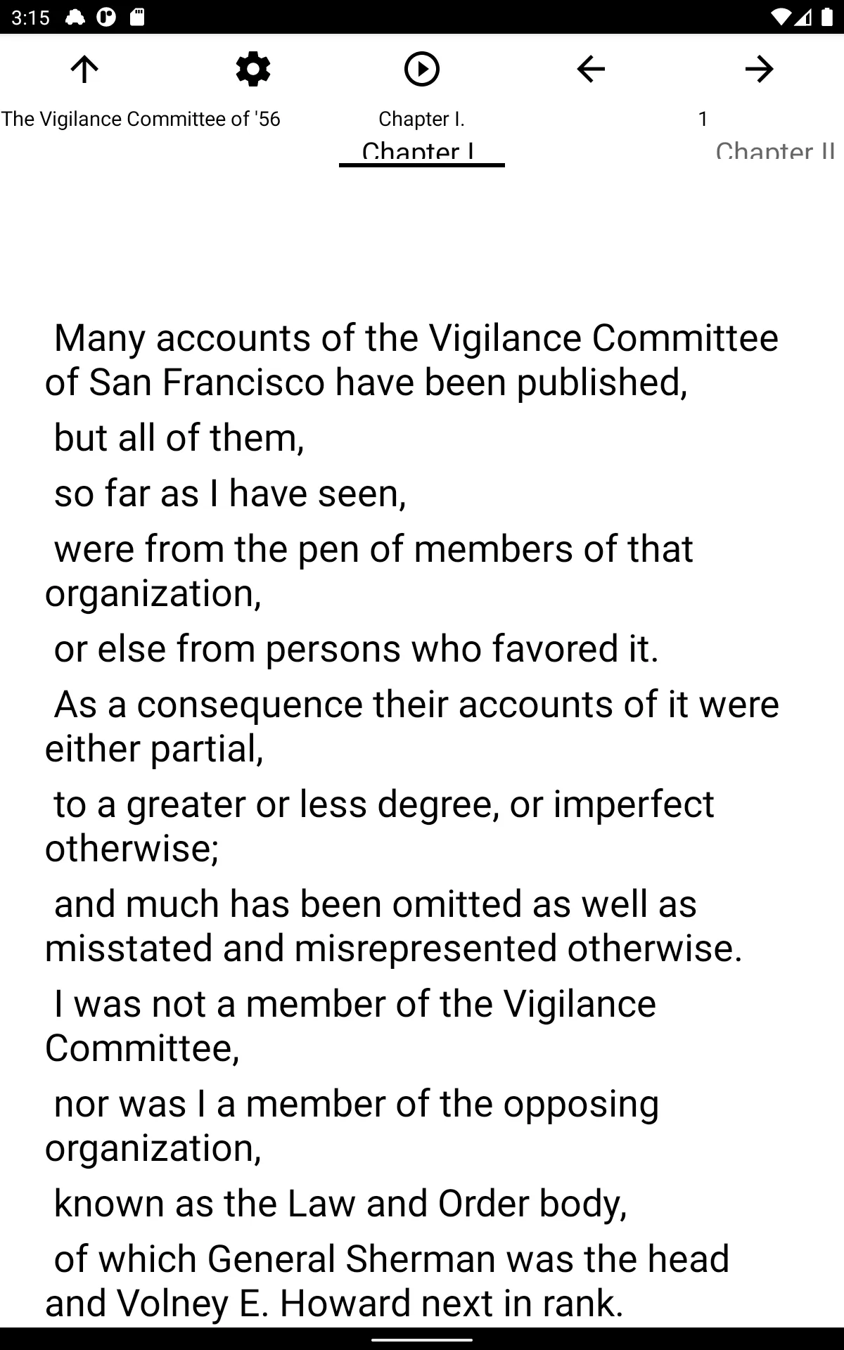 Book, The Vigilance Committee  | Indus Appstore | Screenshot