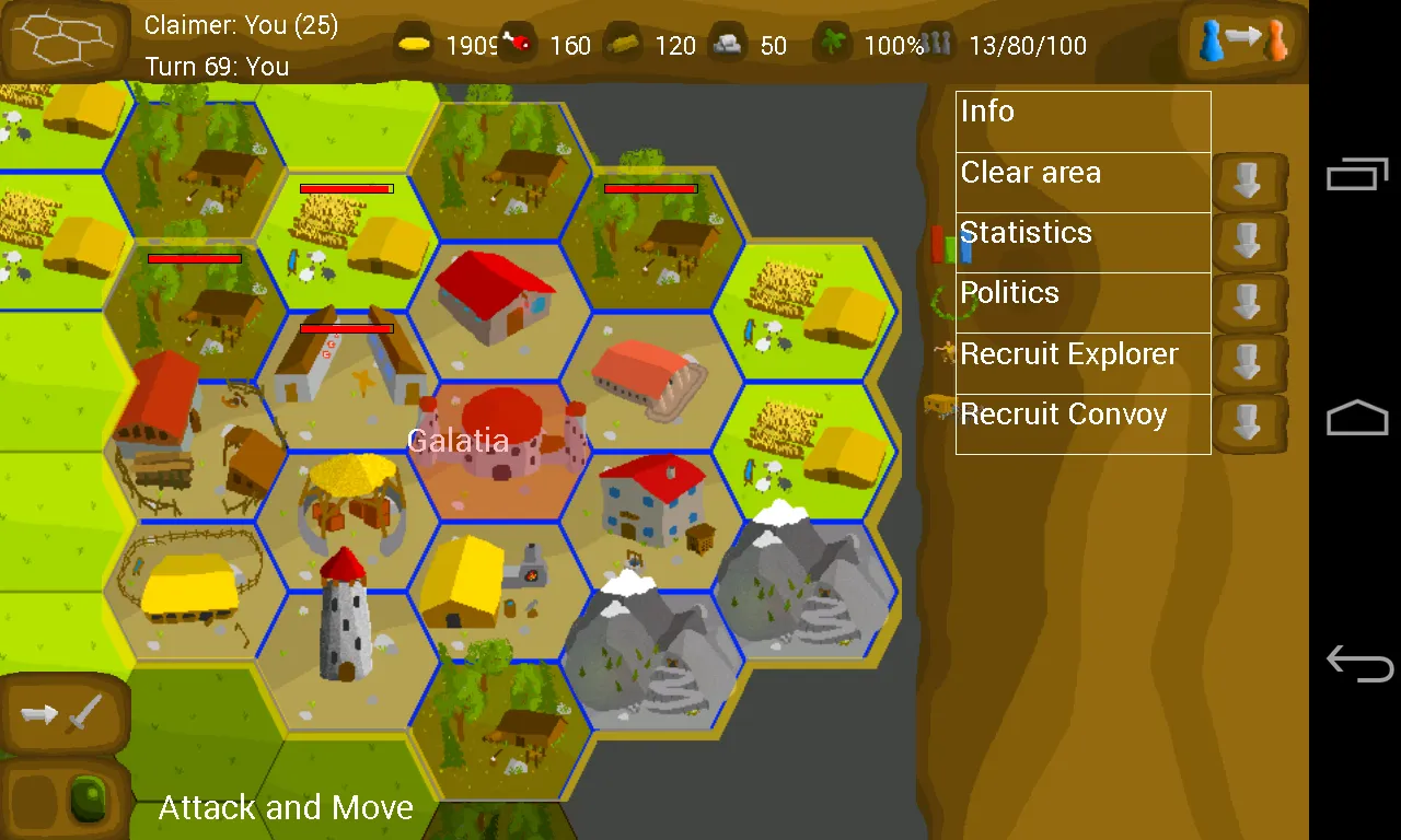 Continent Conquest | Indus Appstore | Screenshot