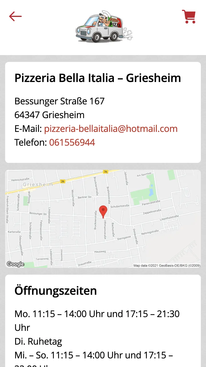 Bella Italia Griesheim | Indus Appstore | Screenshot