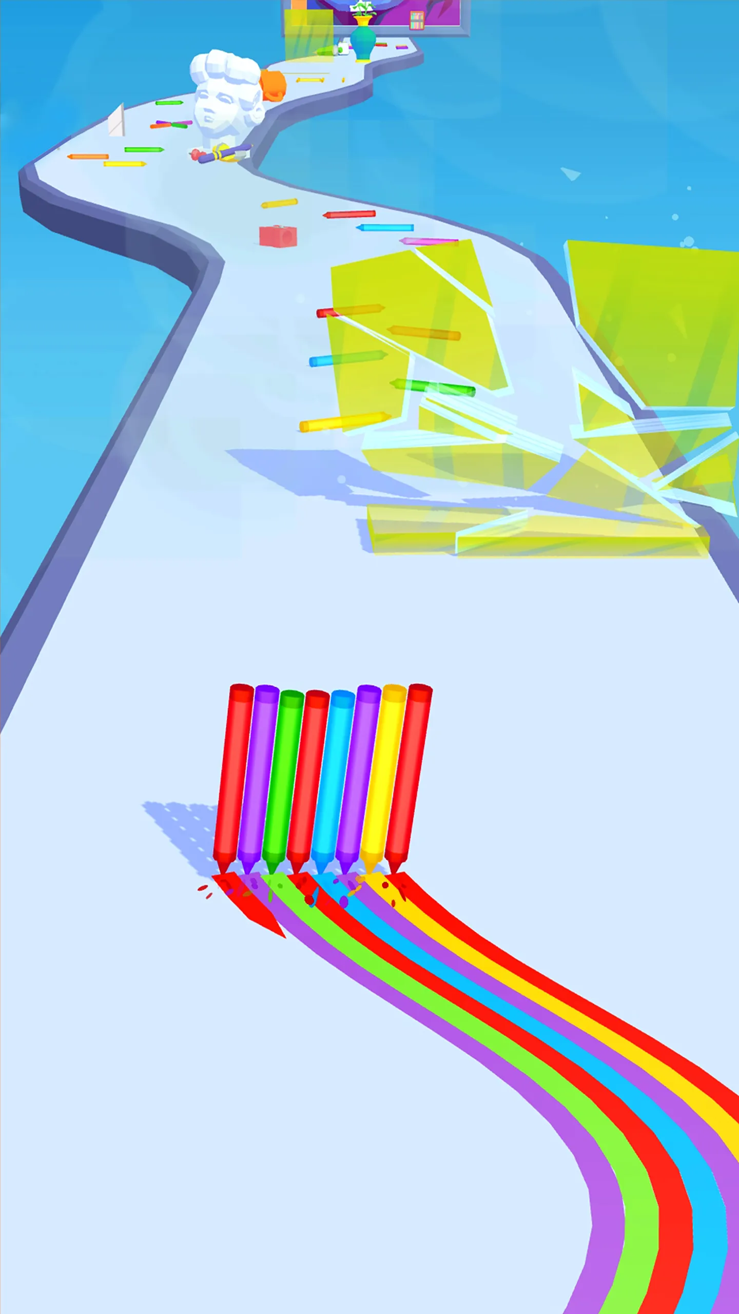 Pencil Rush 3D | Indus Appstore | Screenshot