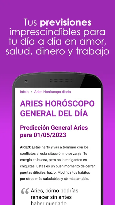 El Horóscopo del Zodíaco hoy | Indus Appstore | Screenshot