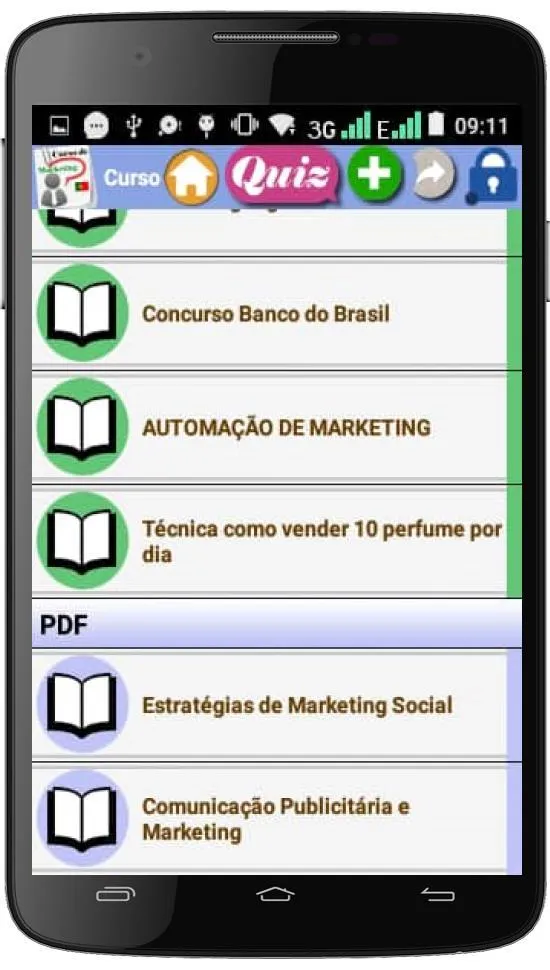 Curso de Marketing (português) | Indus Appstore | Screenshot