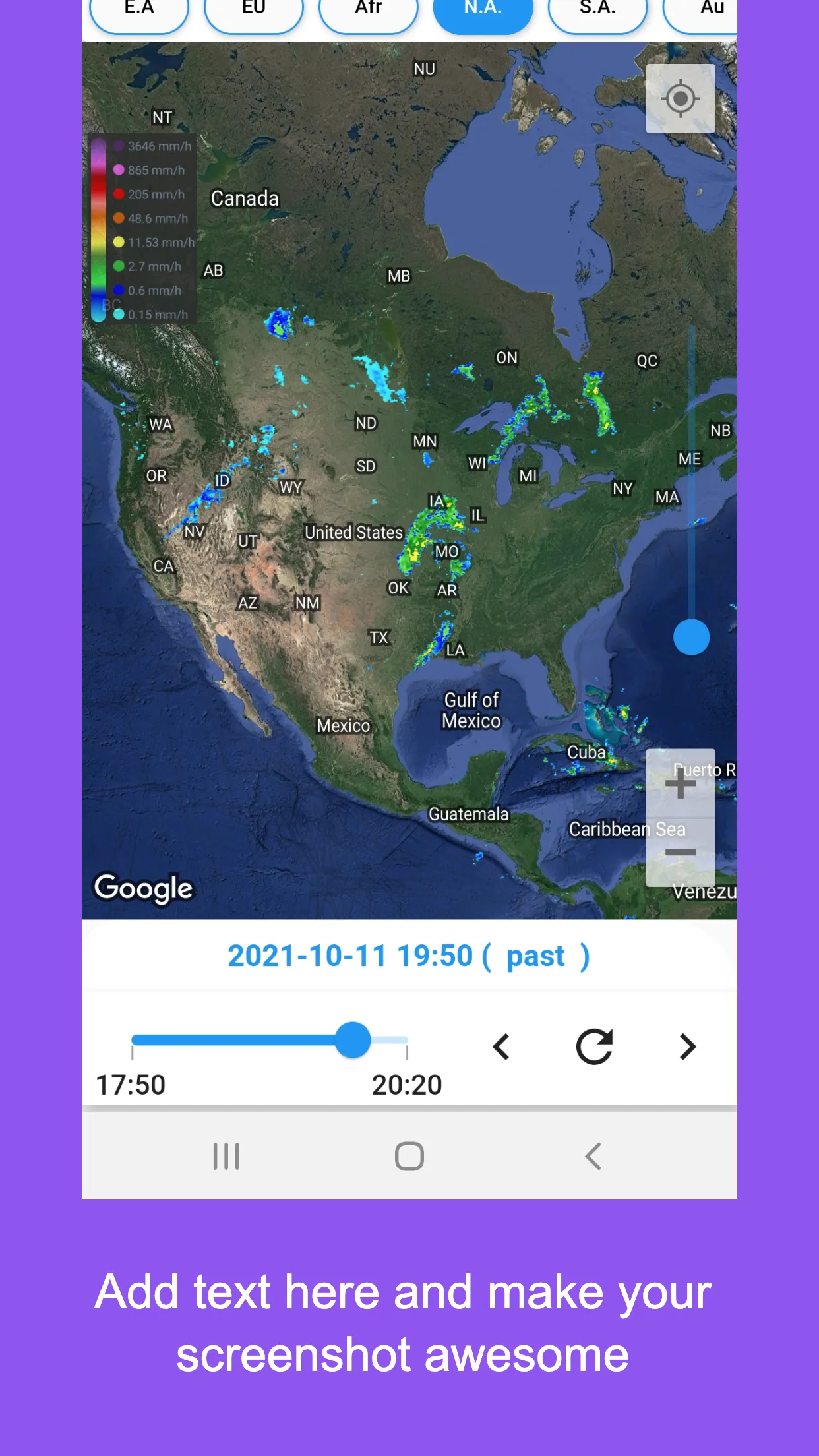 Rainfall Weather Forecast | Indus Appstore | Screenshot