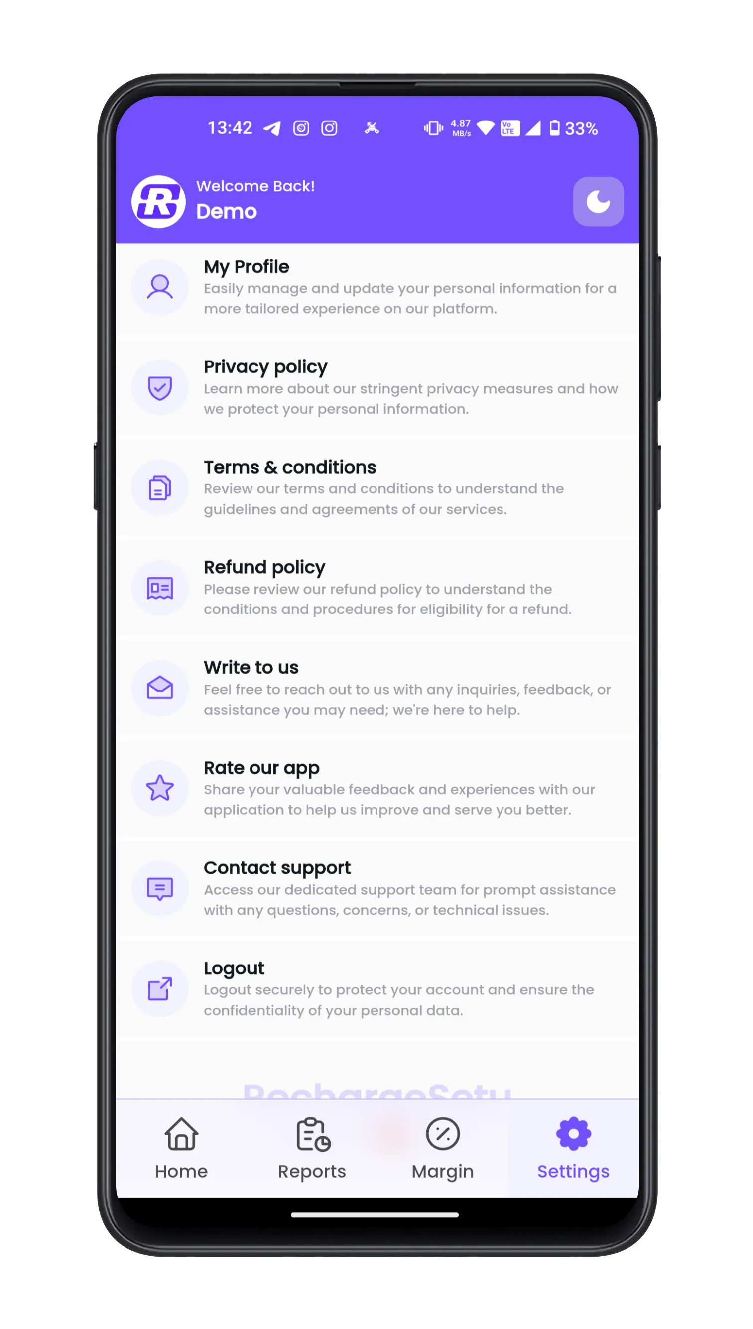 Recharge Setu | Indus Appstore | Screenshot