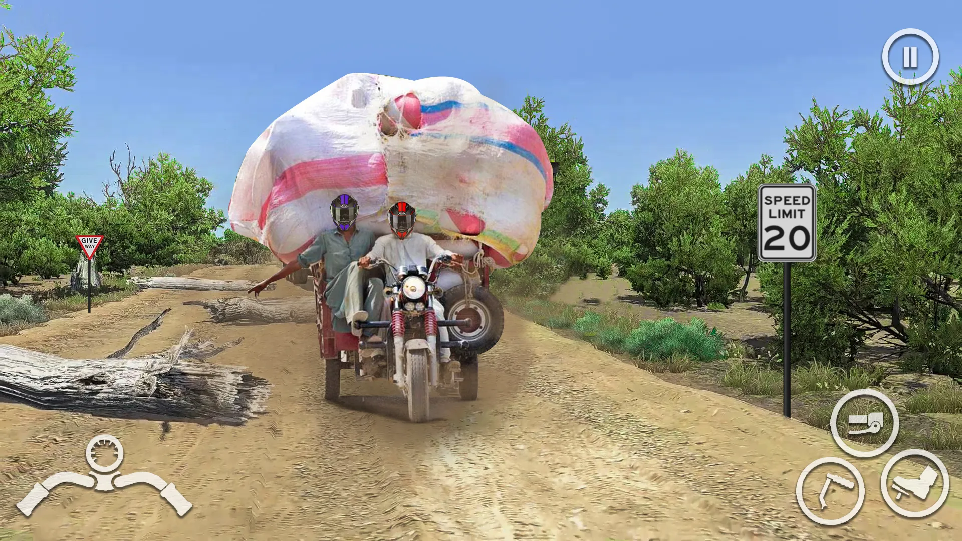 Loader Rickshaw Simulator 2023 | Indus Appstore | Screenshot