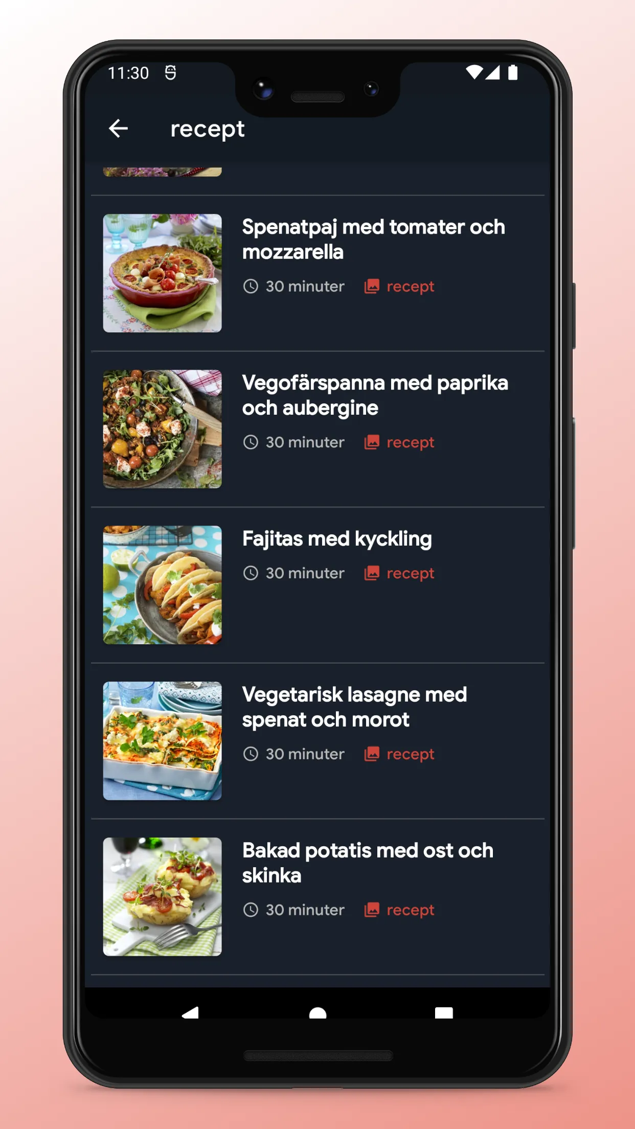 Swedish Food Recipes App | Indus Appstore | Screenshot