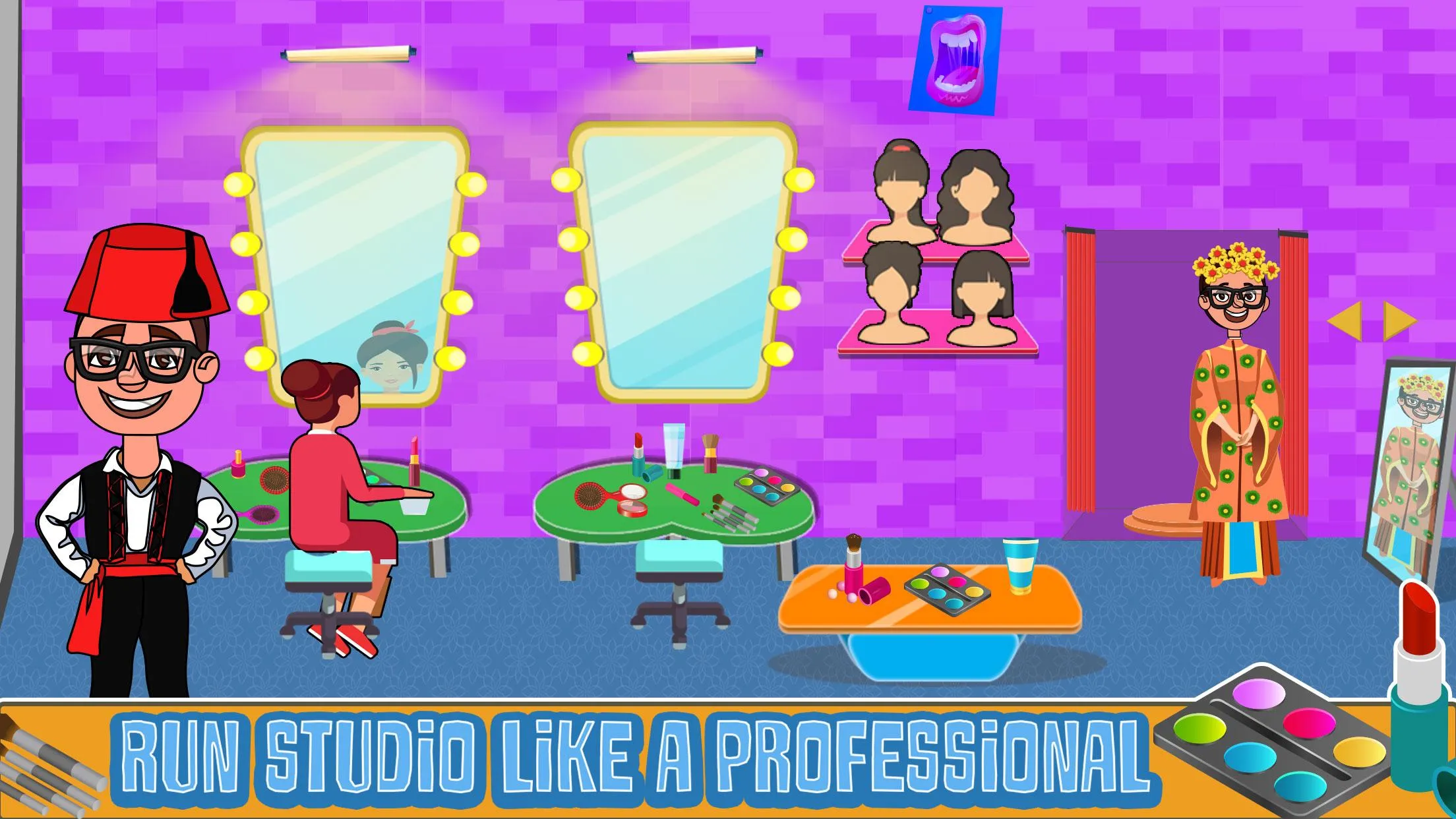 Pretend Play Busy Office Life | Indus Appstore | Screenshot