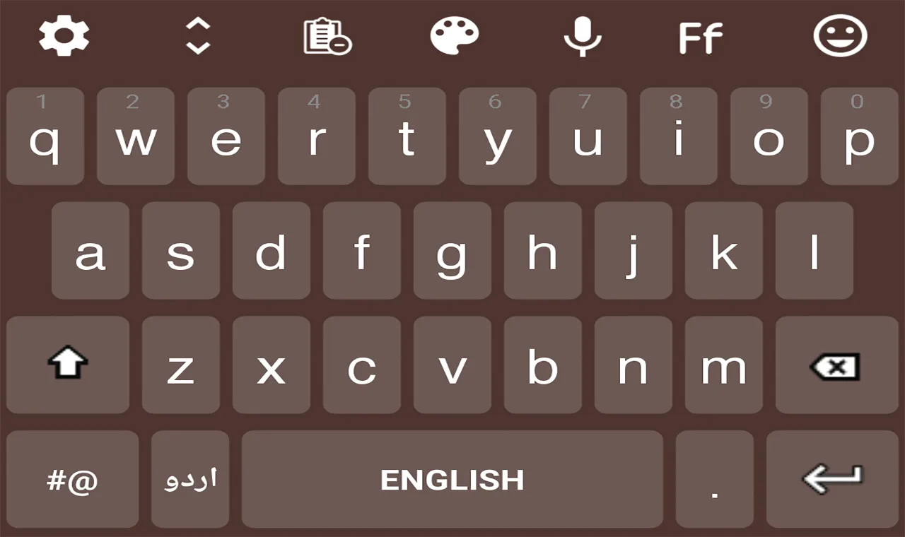 Urdu  Keyboard - اردو کی بورڈ | Indus Appstore | Screenshot