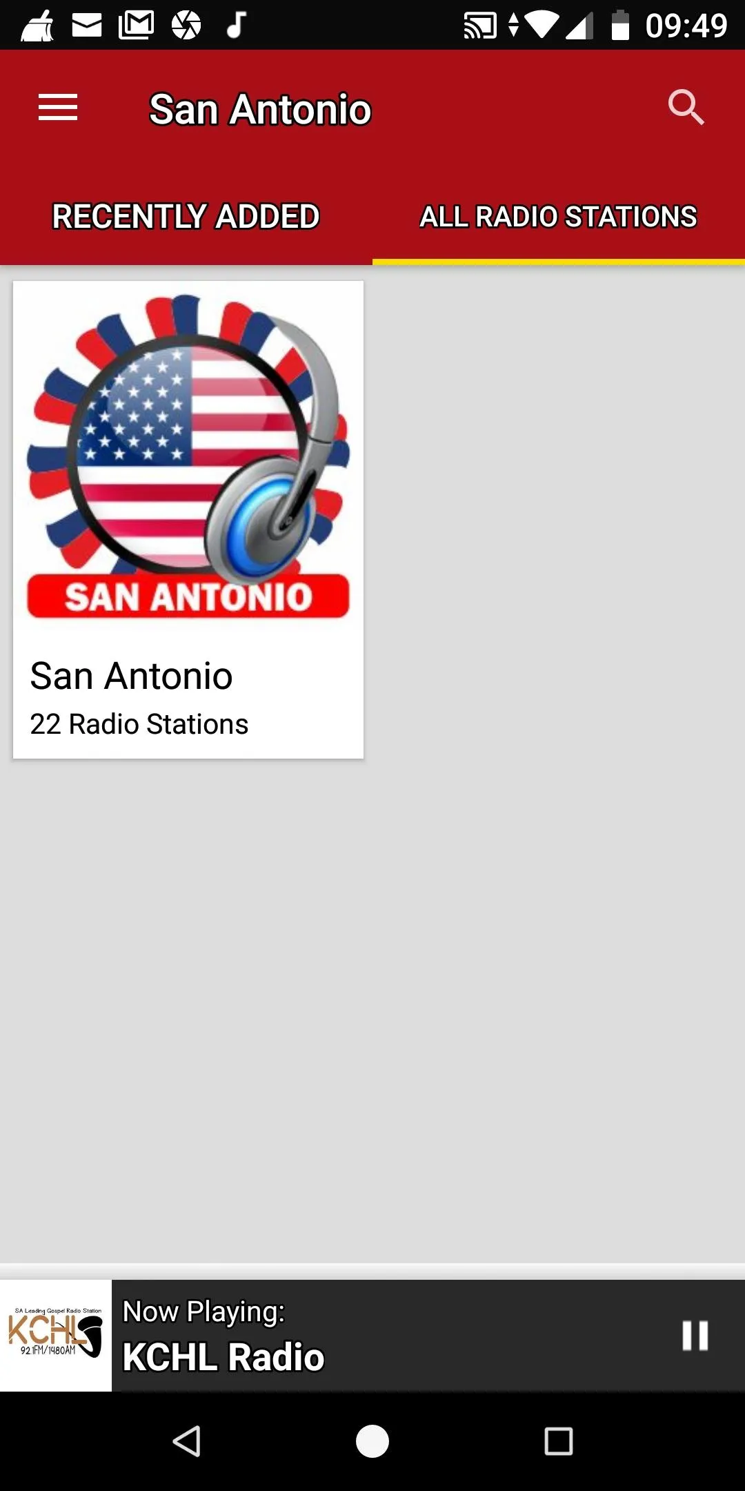 San Antonio Radio Stations | Indus Appstore | Screenshot