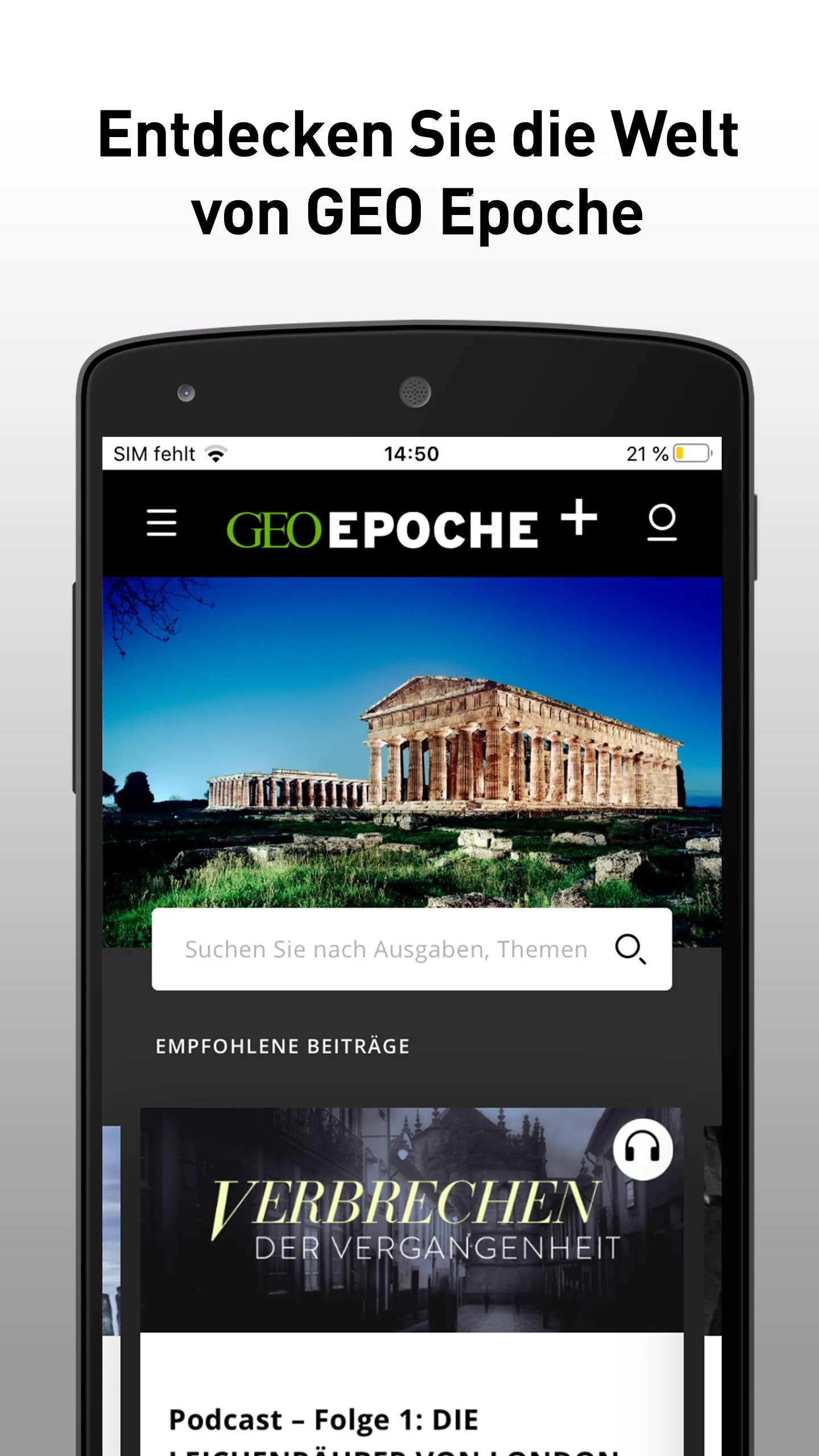 GEO EPOCHE-Magazin | Indus Appstore | Screenshot