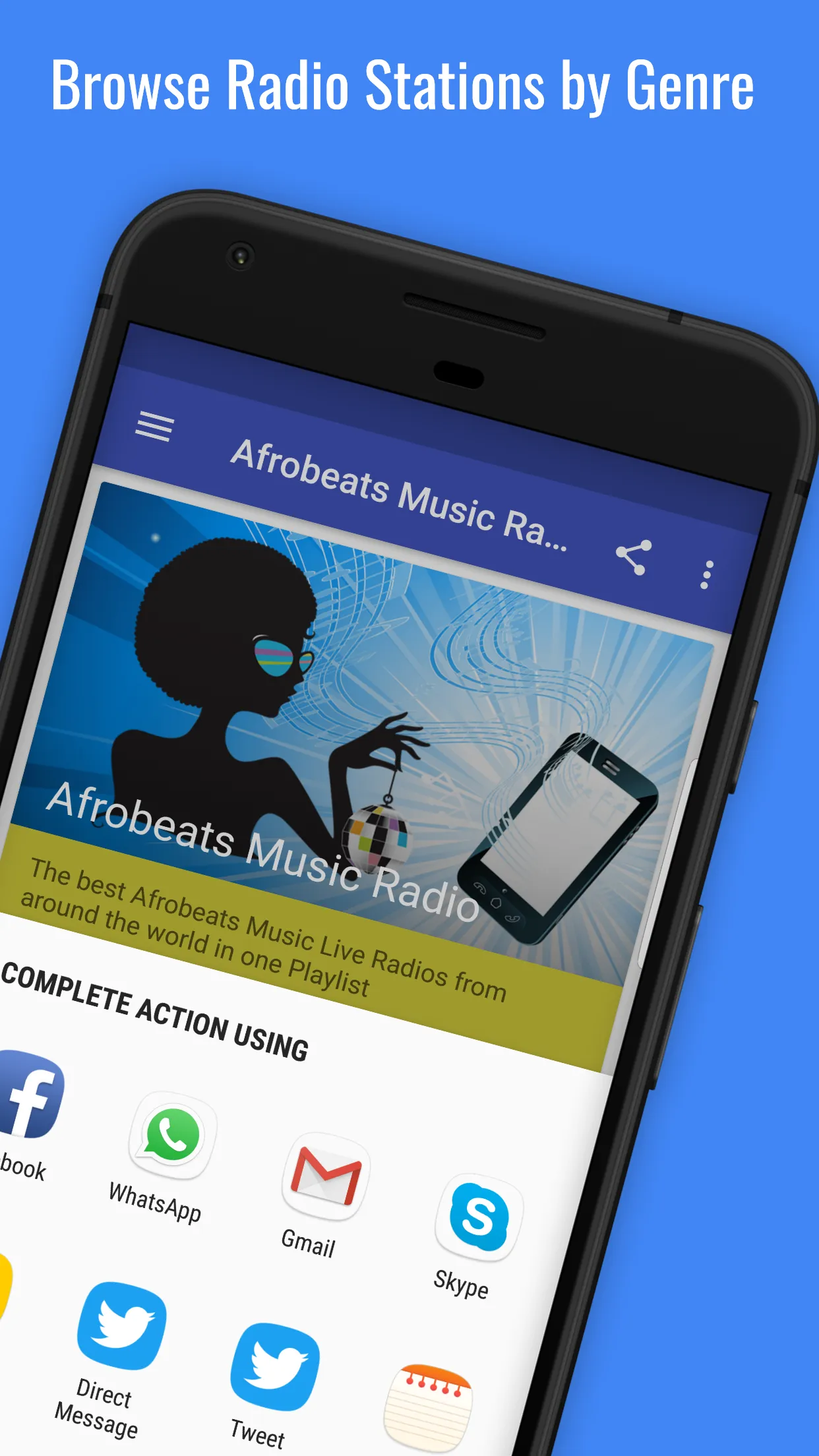 Afrobeat Music Radio | Indus Appstore | Screenshot