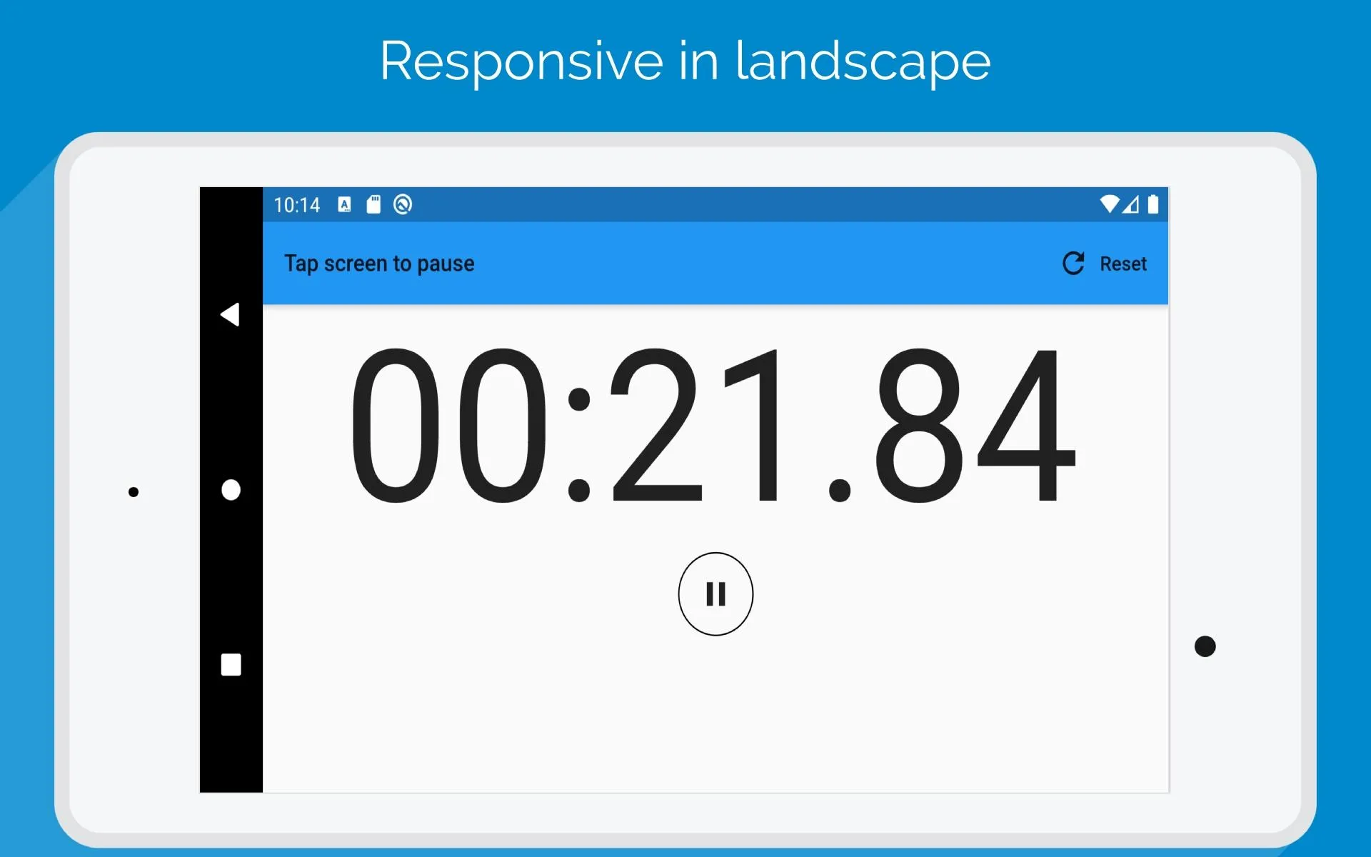 Simple Stopwatch | Indus Appstore | Screenshot