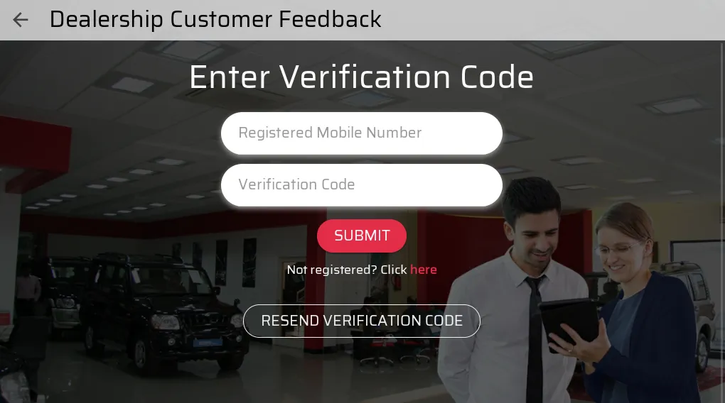 Mahindra Dealership Customer F | Indus Appstore | Screenshot